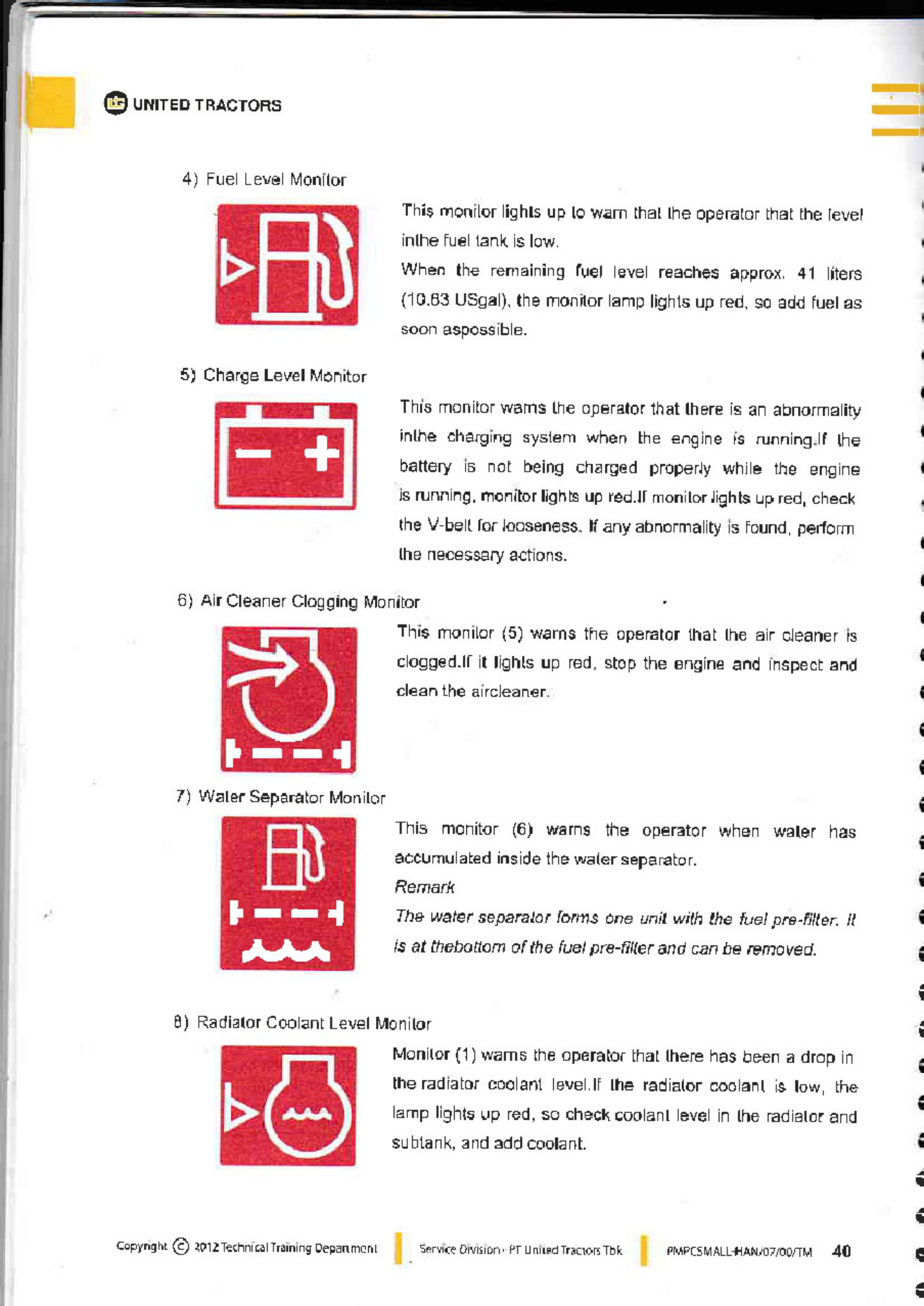 Sample 3 of Technical Document PC300-8 Hydraulic Excavator Technical Manual [PDF]