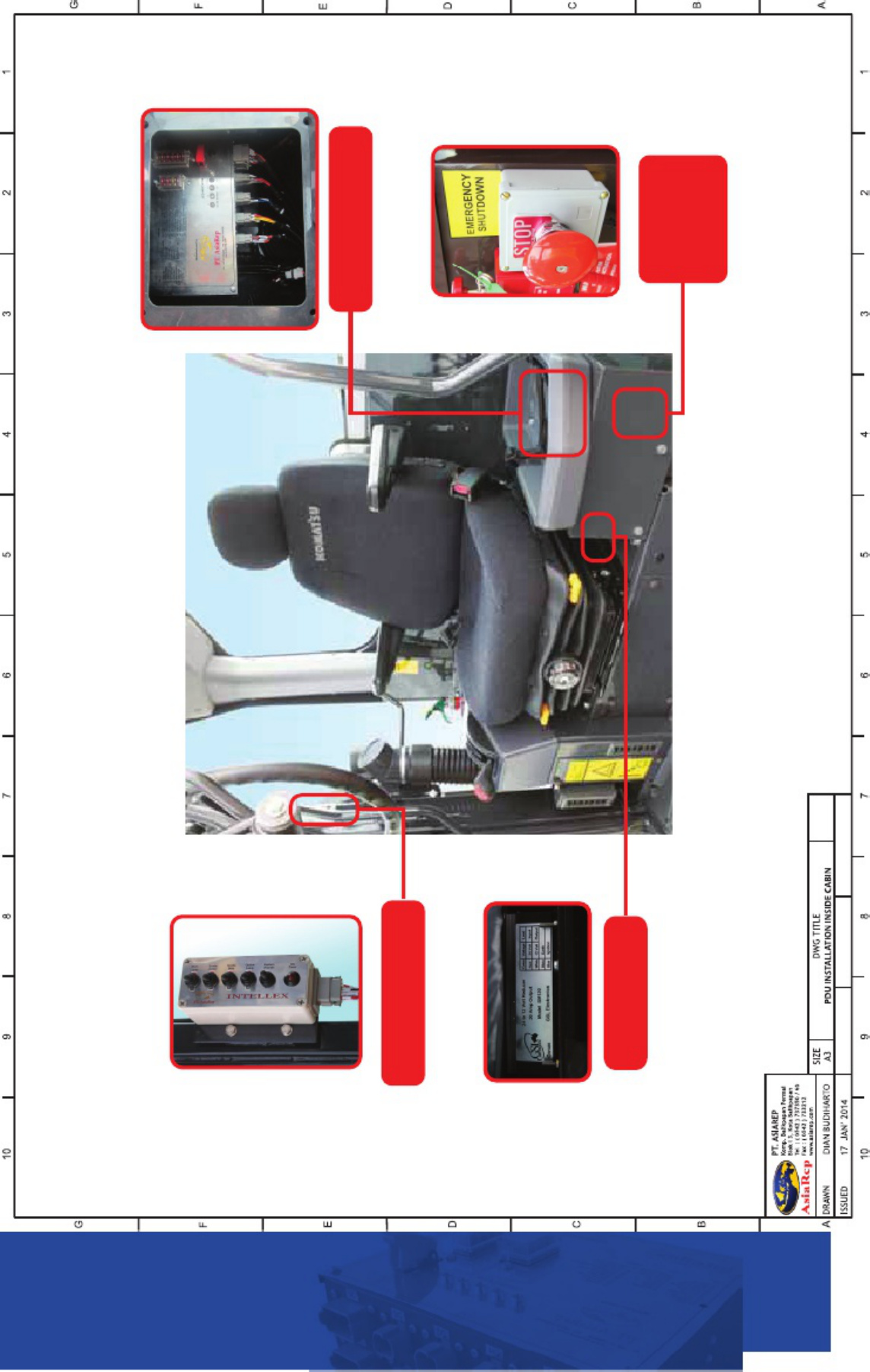 Sample 2 of Technical Document PDU Wiring Guide for AsiaRep E Complete Electrical Wiring Schematic & System Diagram [PDF]