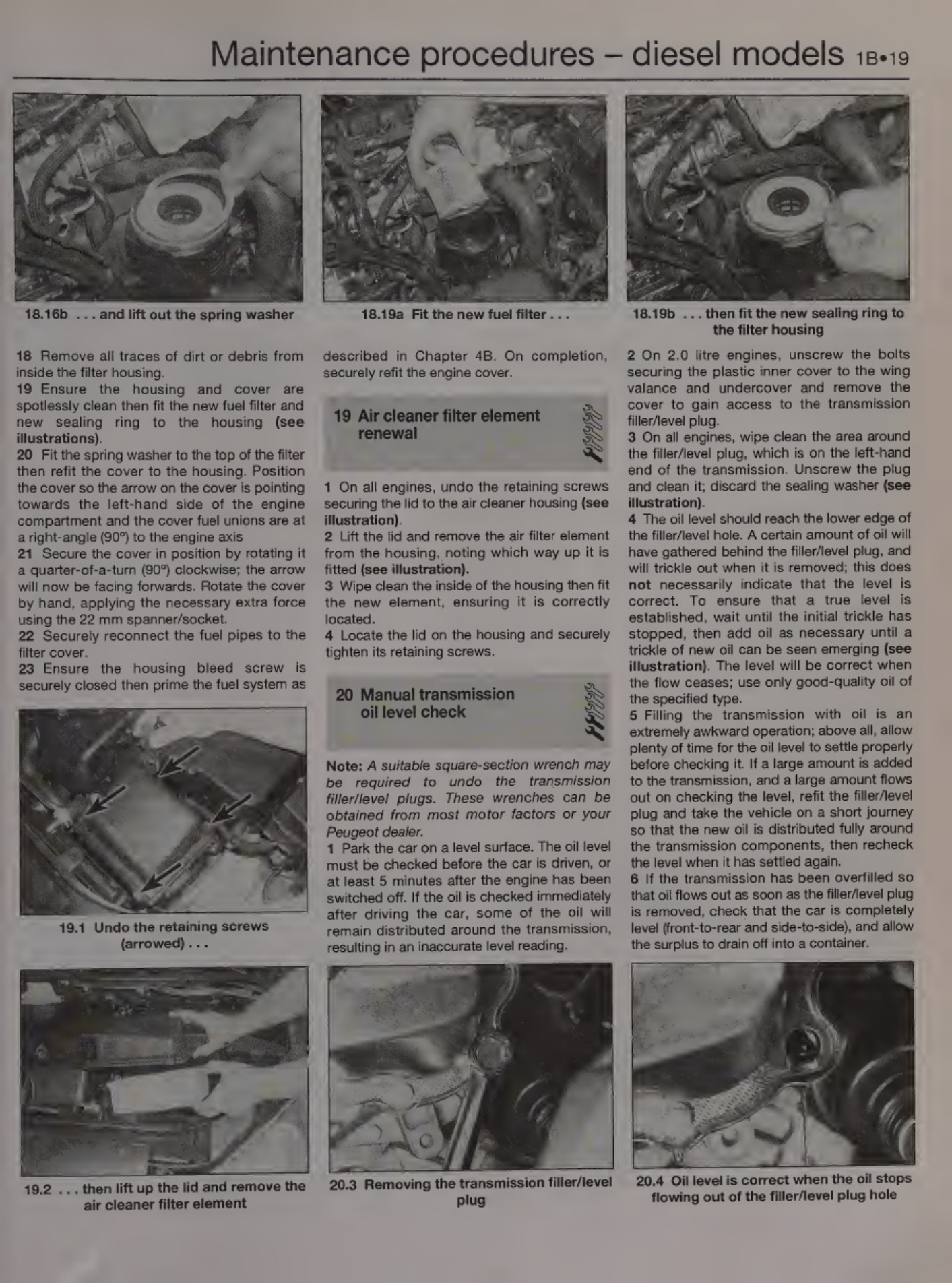 Sample 4 of Technical Document Peugeot 206 Workshop Service Manual [PDF]