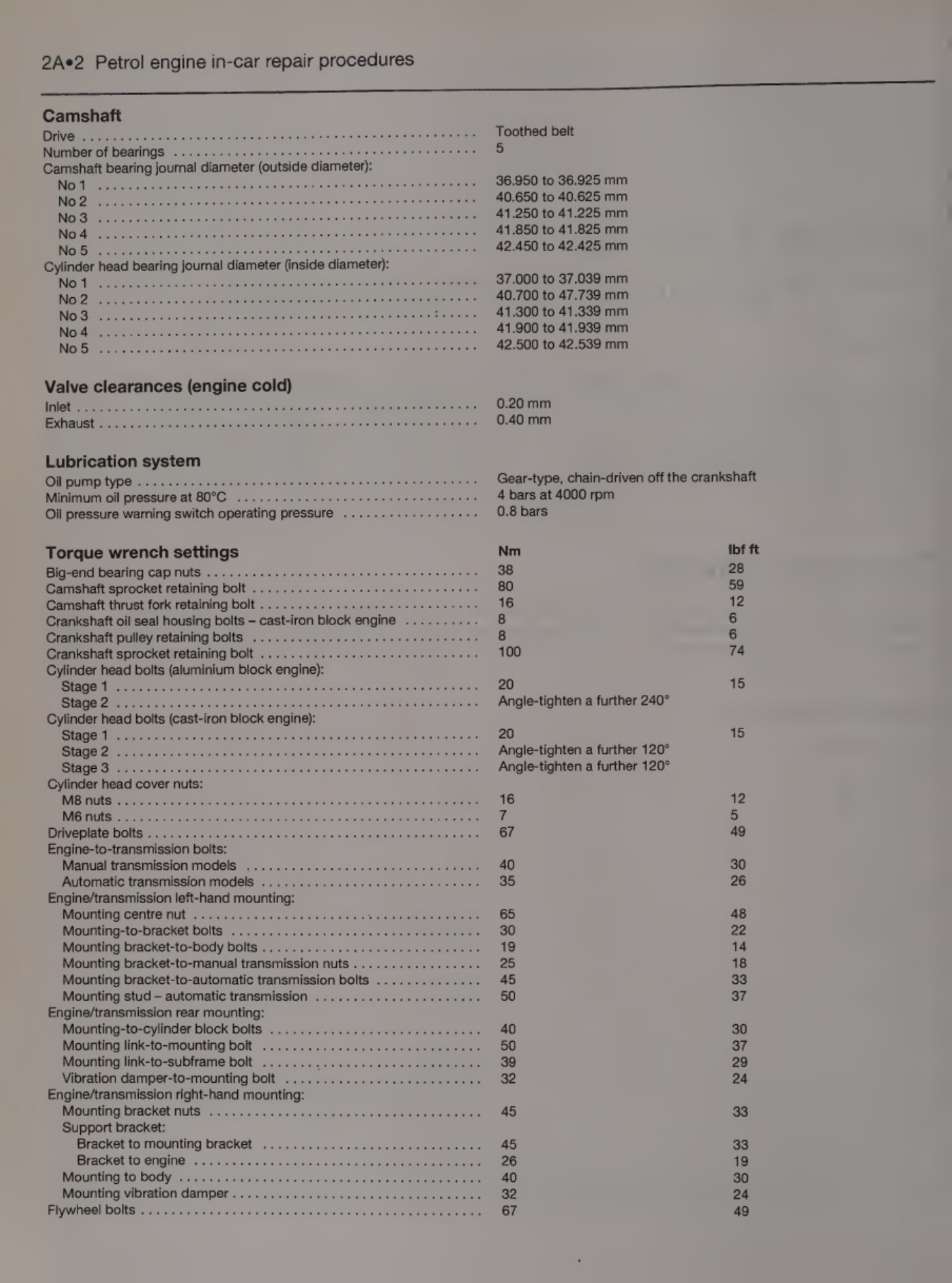 Sample 5 of Technical Document Peugeot 206 Workshop Service Manual [PDF]