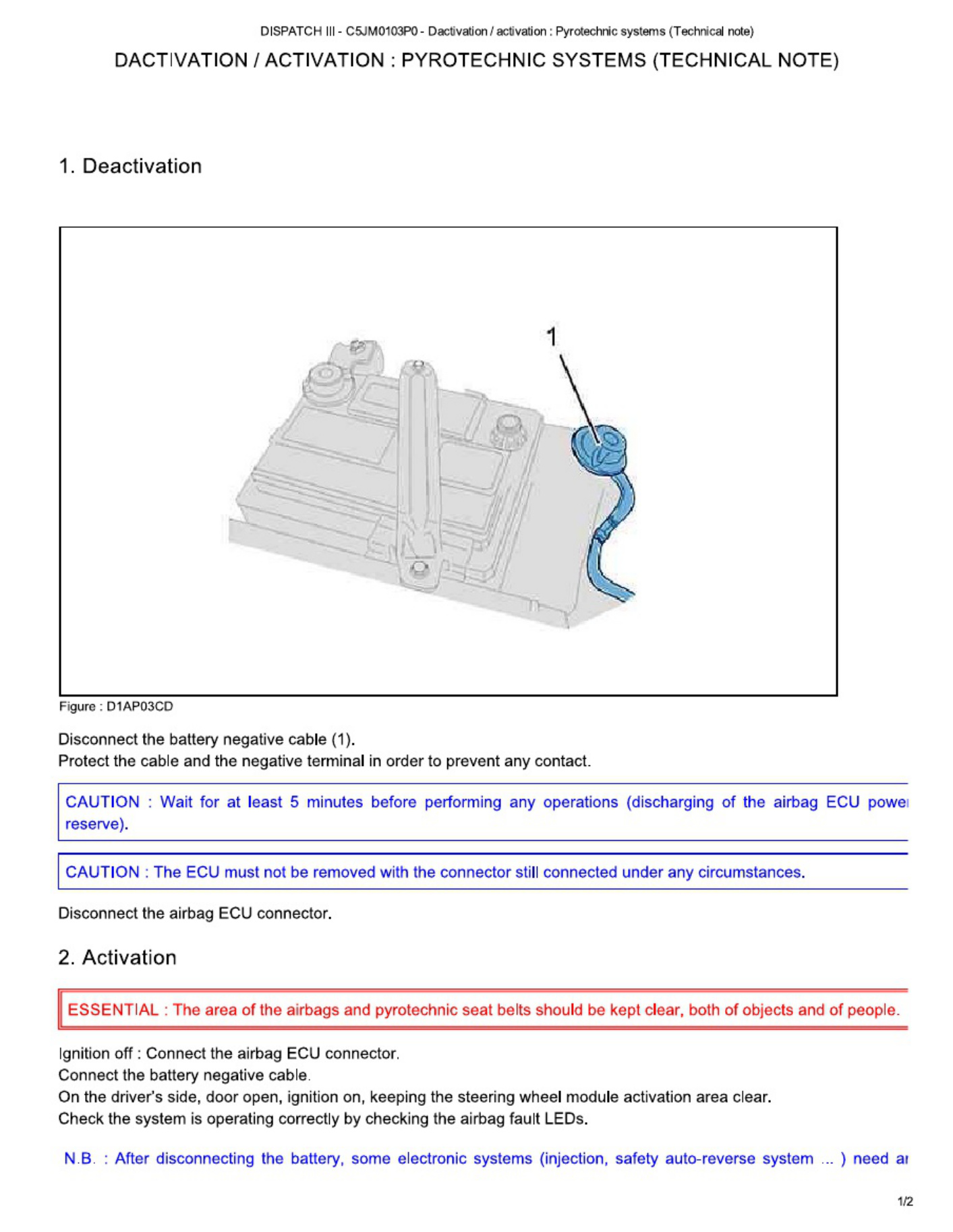 Sample 4 of Technical Document Peugeot Expert Workshop Service Manual [PDF]