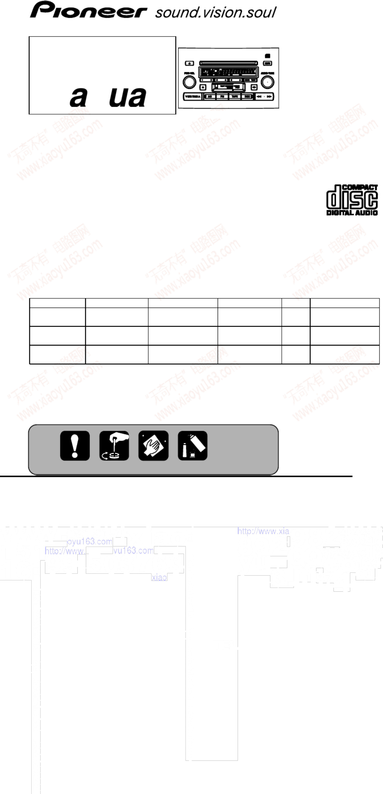 Sample 2 of Technical Document Pioneer Car Stereo Workshop Service Manual [PDF]
