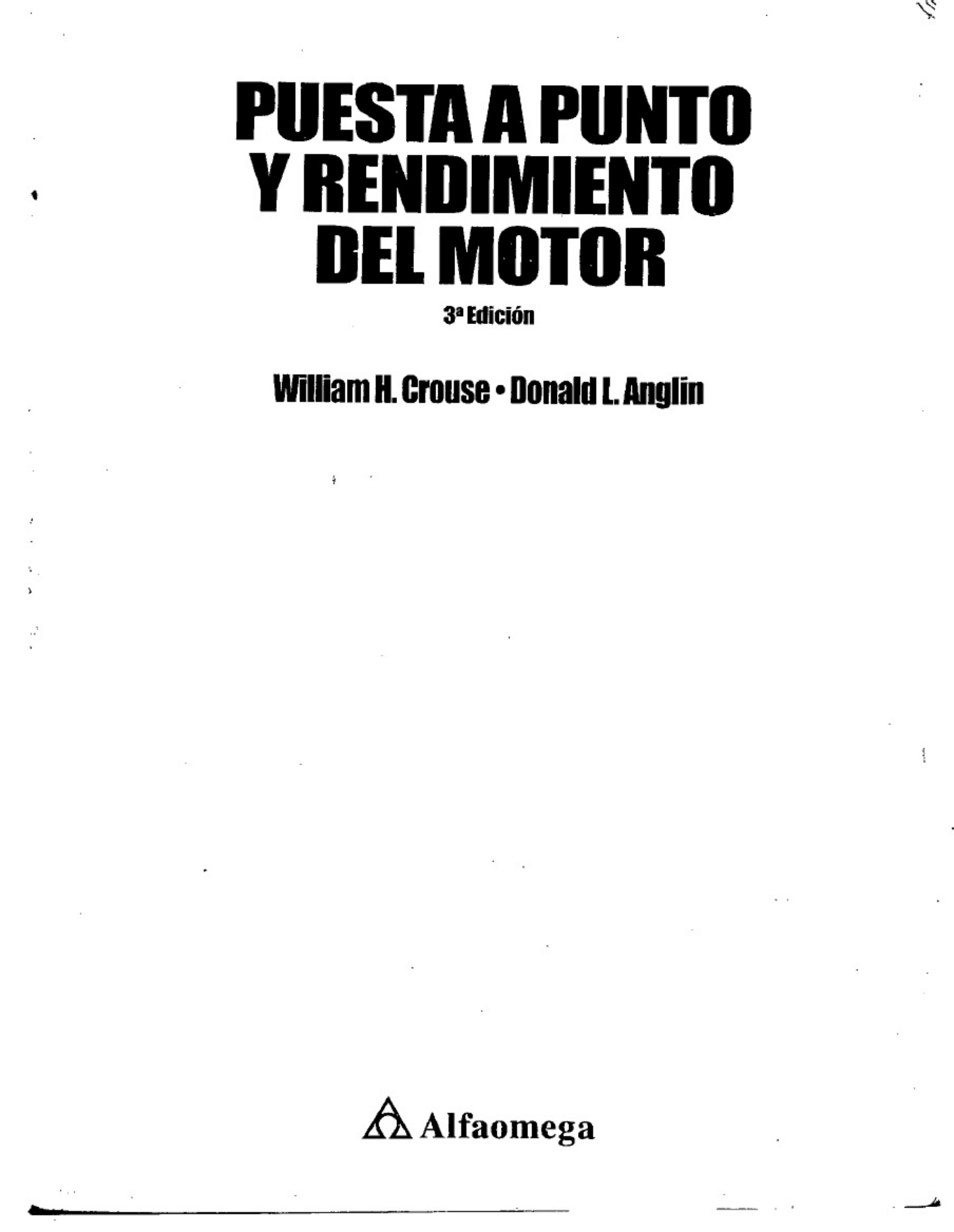 Technical Document Ppuesta A Punto y Rendimiento Del M Technical Manual [PDF] cover