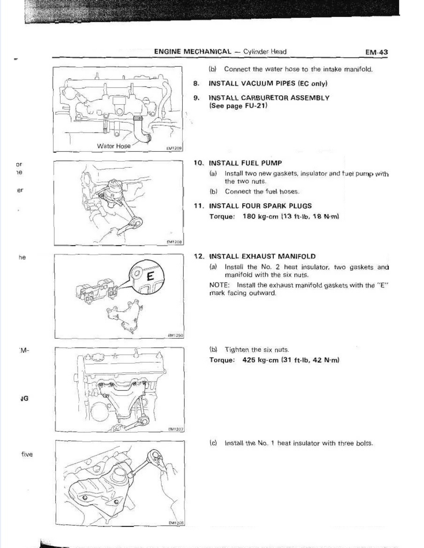 Sample 4 of Technical Document Repair Workshop Service Manual [PDF]
