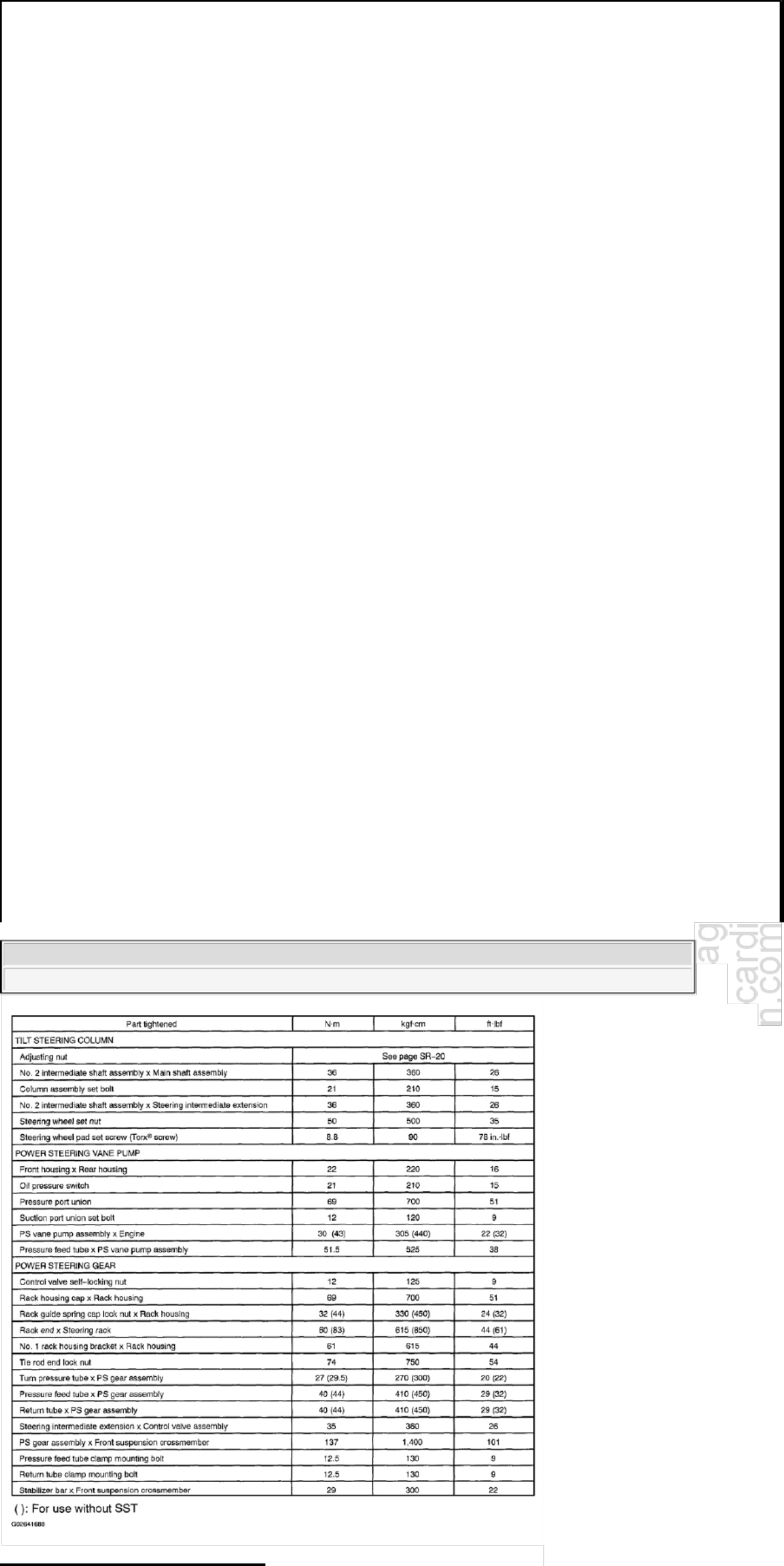 Sample 8 of Technical Document Service Specs Technical Manual [PDF]