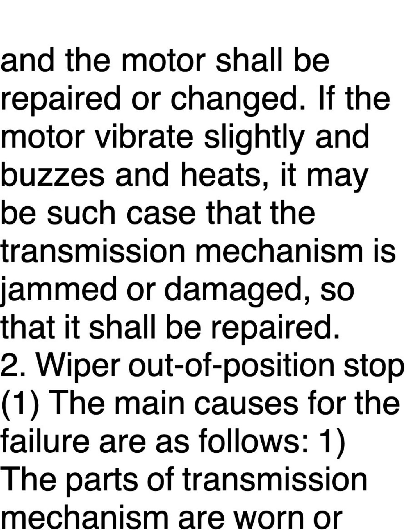 Sample 8 of Technical Document Shineray Vehicle Maintenance Operation & Maintenance Manual (OMM) [PDF]