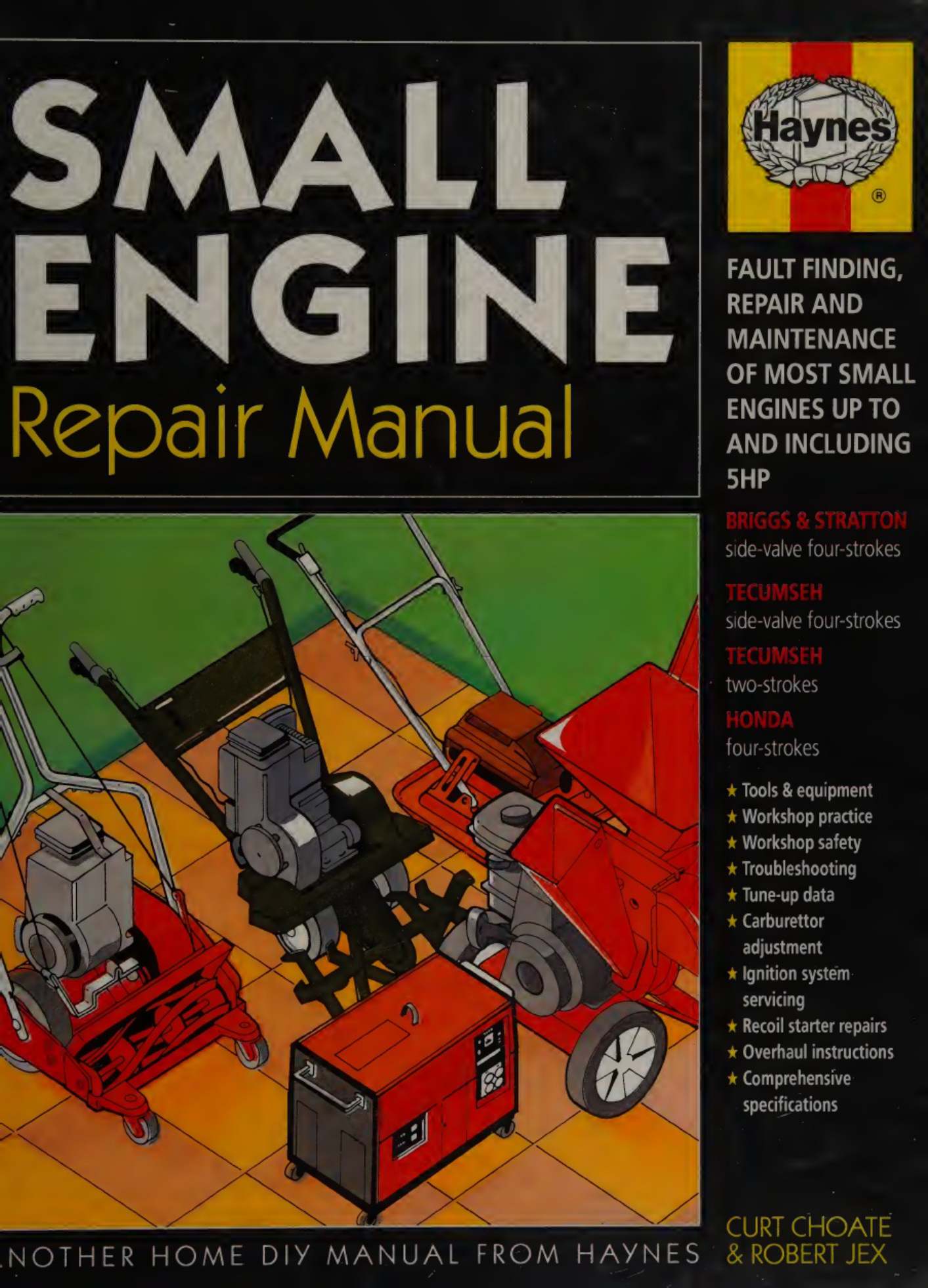 Technical Document Small Engine Workshop Service Manual [PDF] cover