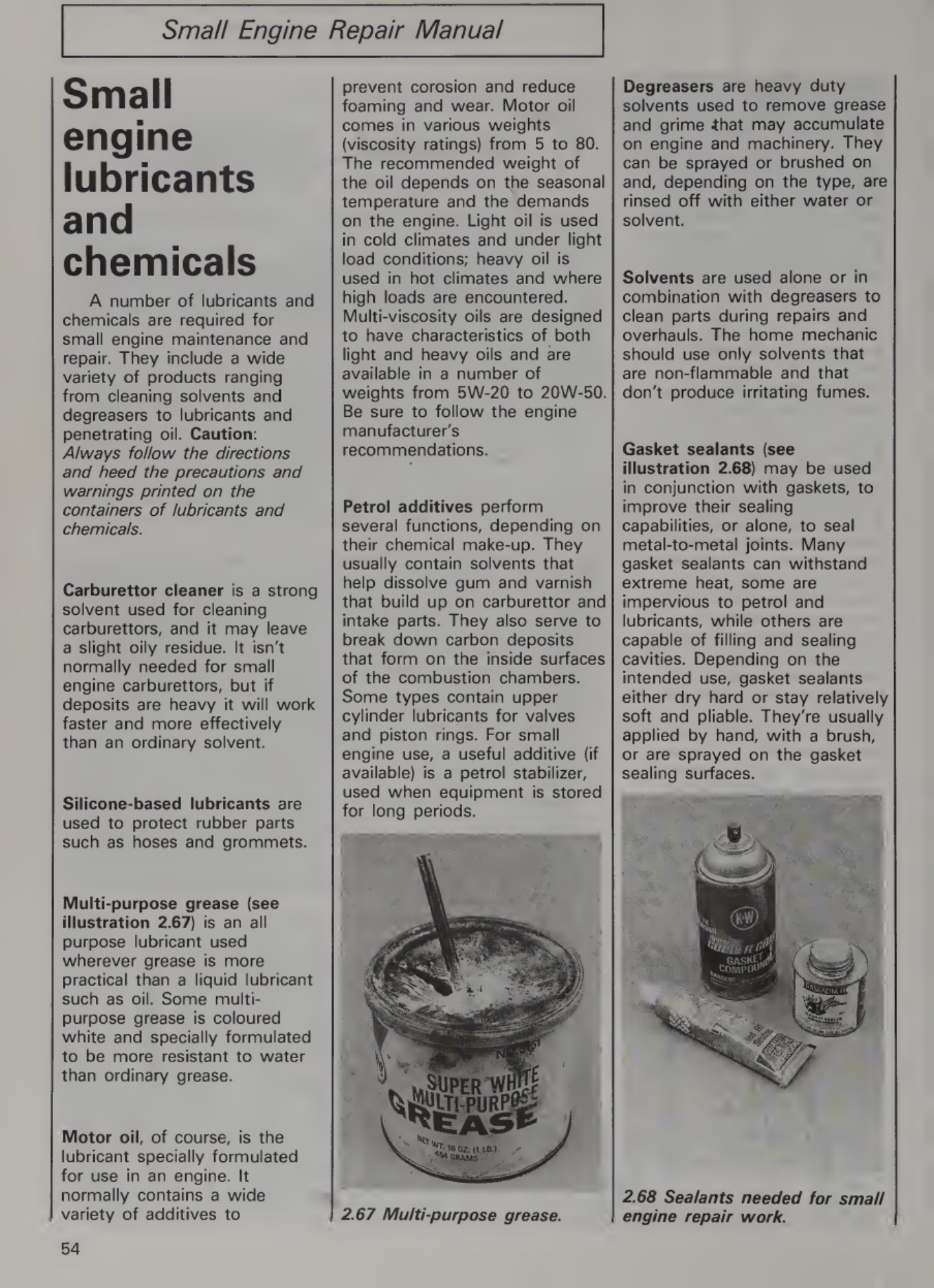 Sample 5 of Technical Document Small Engine Workshop Service Manual [PDF]