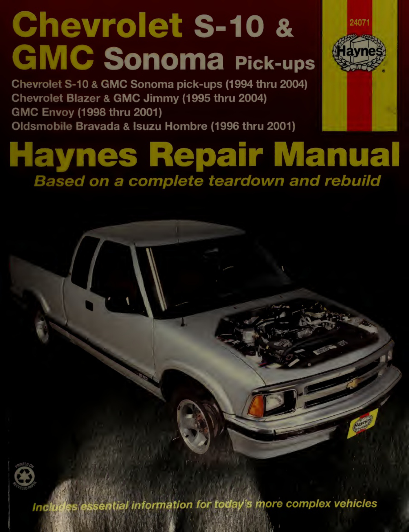 Technical Document Sonoma_ Chevrolet Technical Manual [PDF] cover