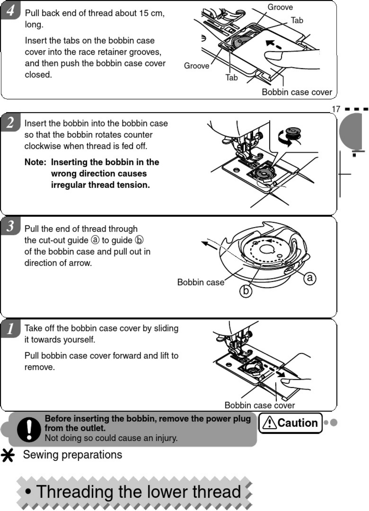 Sample 6 of Technical Document SP20 Home-Use Sewing Machine Technical Manual [PDF]