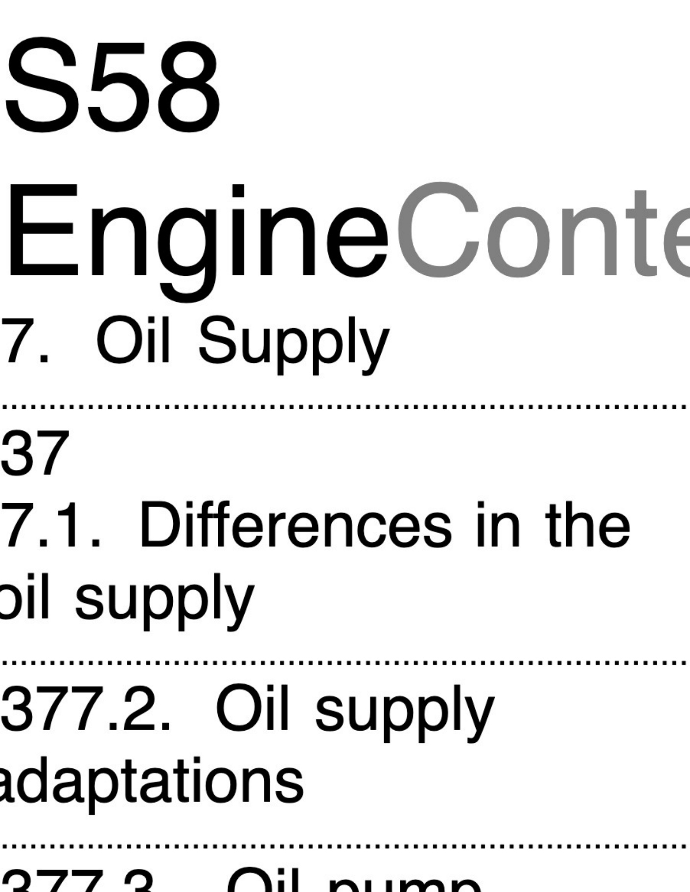 Sample 3 of Technical Document ST1926 S58 Engine Technical Manual [PDF]