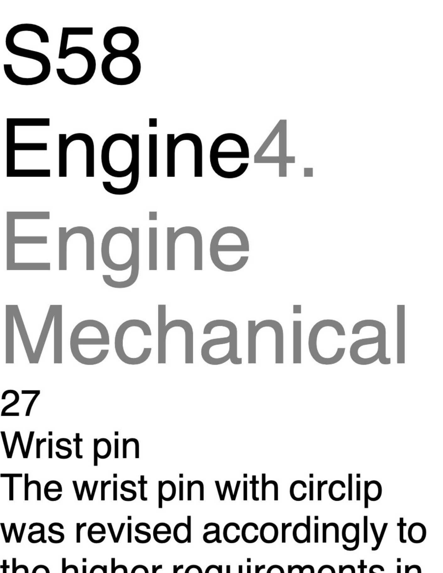 Sample 5 of Technical Document ST1926 S58 Engine Technical Manual [PDF]