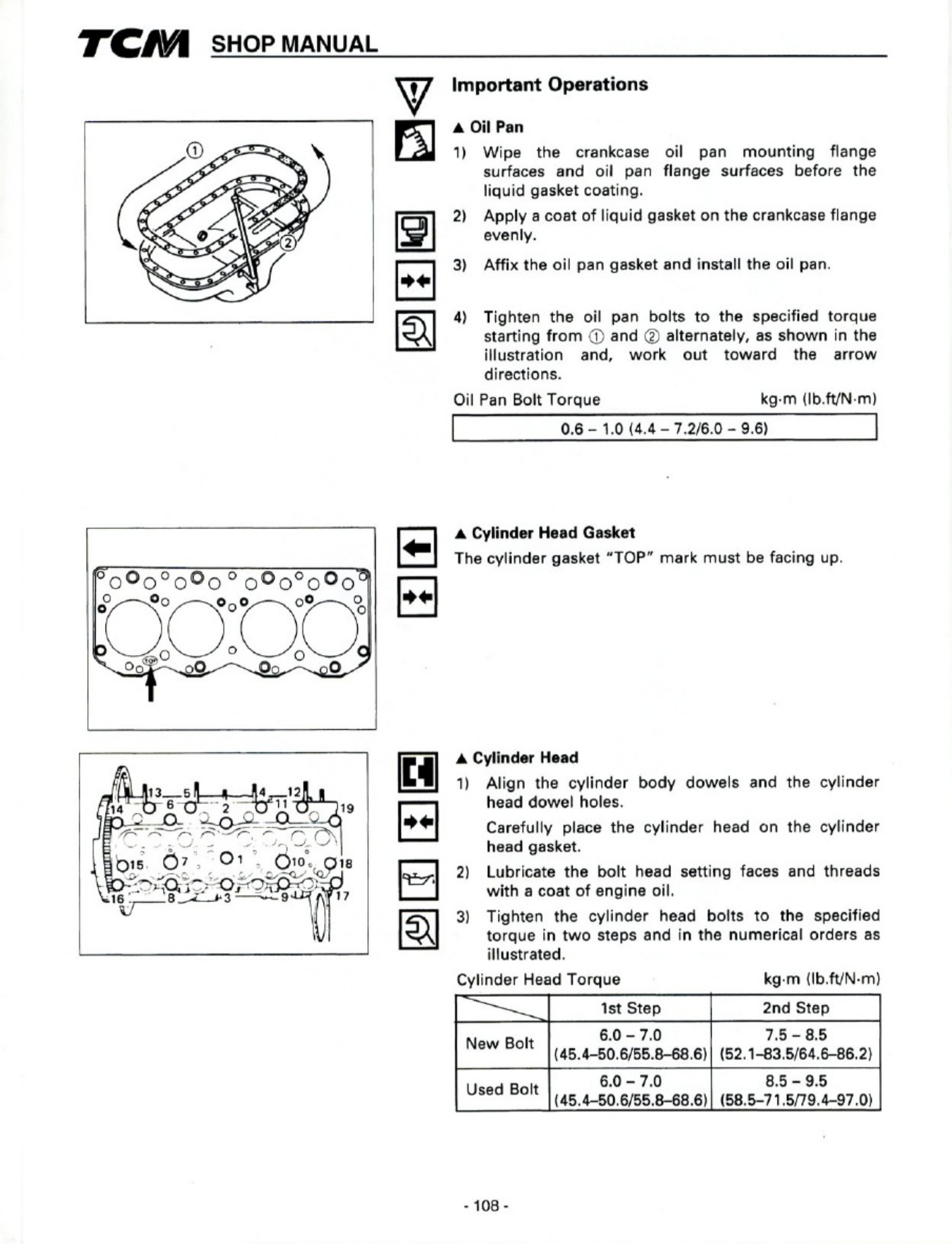 Sample 6 of Technical Document TCM Diesel Engine C240 Workshop Service Manual [PDF]