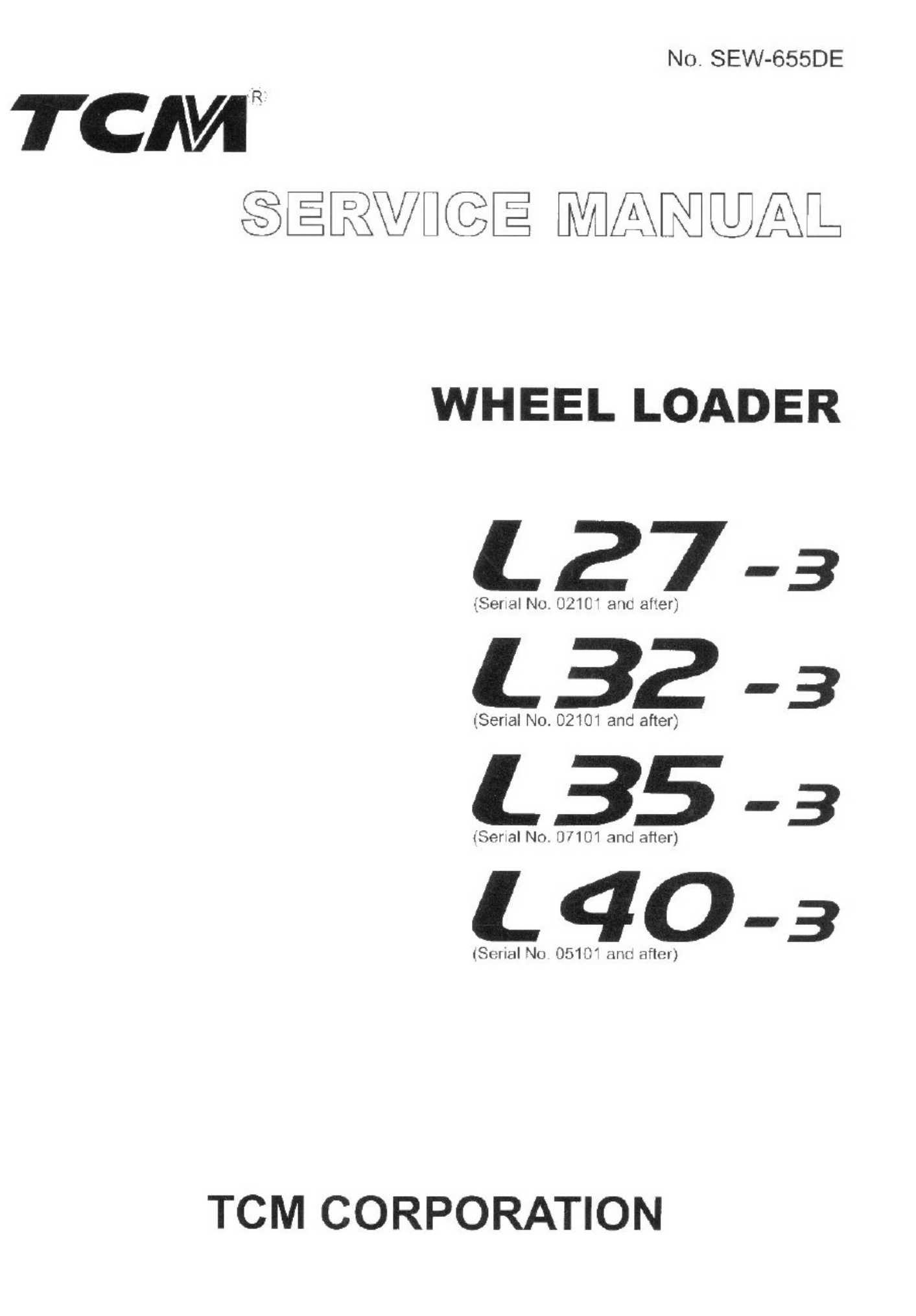 Technical Document TCM Technical Manual [PDF] cover