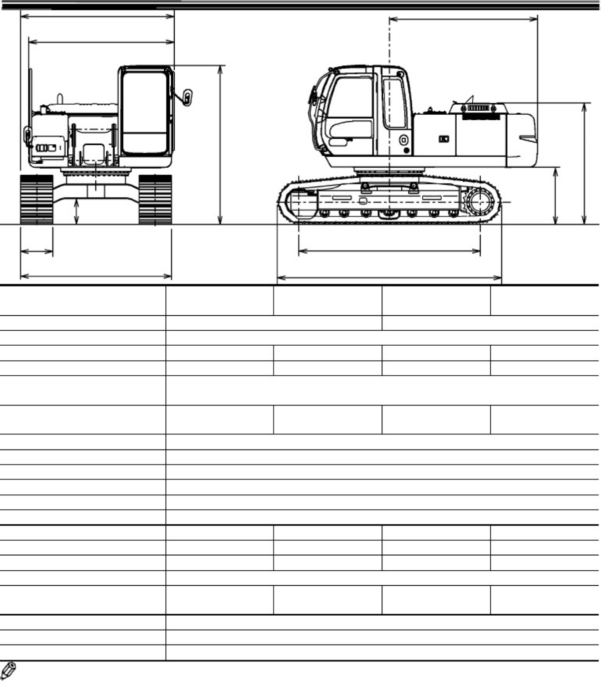 Sample 7 of Technical Document Technical Hydraulic Excavator Technical Manual [PDF]