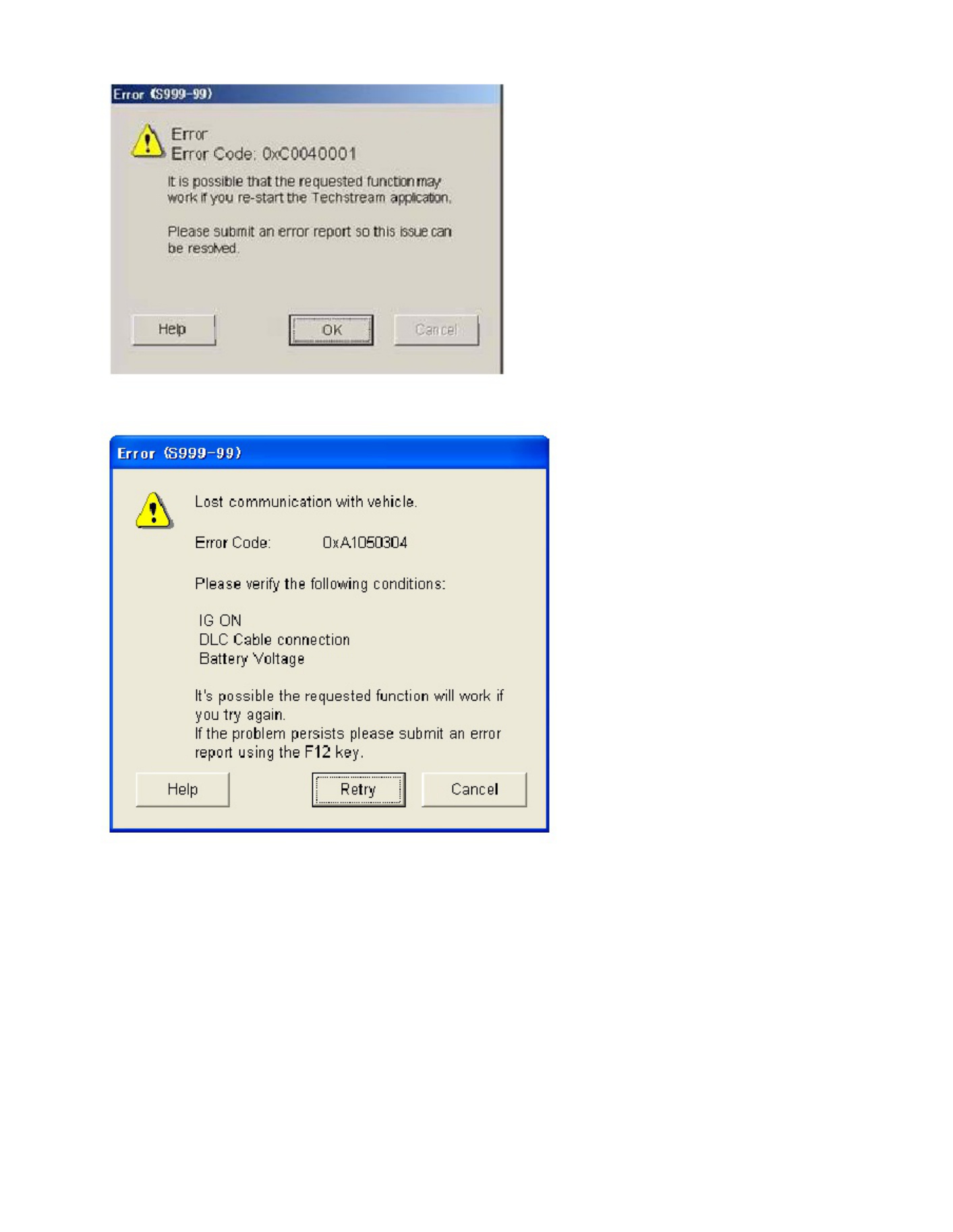 Sample 5 of Technical Document Techstream Software User Guide Technical Manual [PDF]