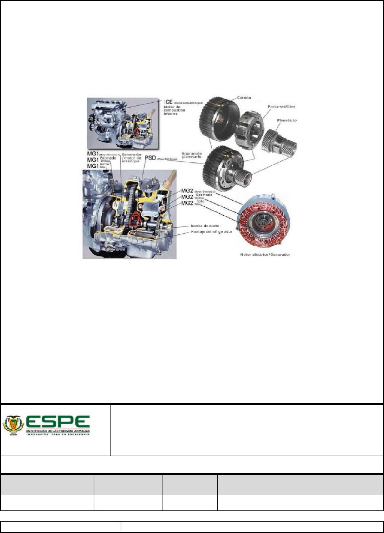 Sample 3 of Technical Document Trabajo Completo Motor Generador Technical Manual [PDF]