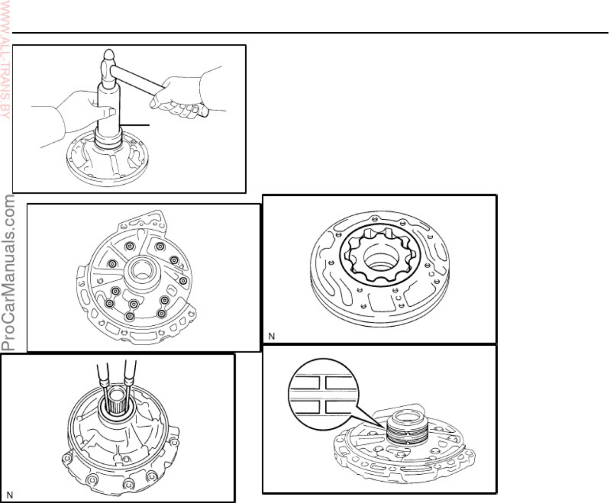 Sample 7 of Technical Document U140F Transmission Workshop Service Manual [PDF]