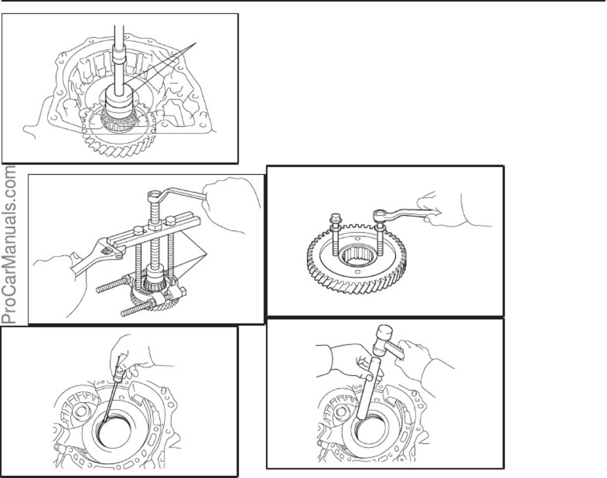 Sample 5 of Technical Document U241E Transmission Workshop Service Manual [PDF]