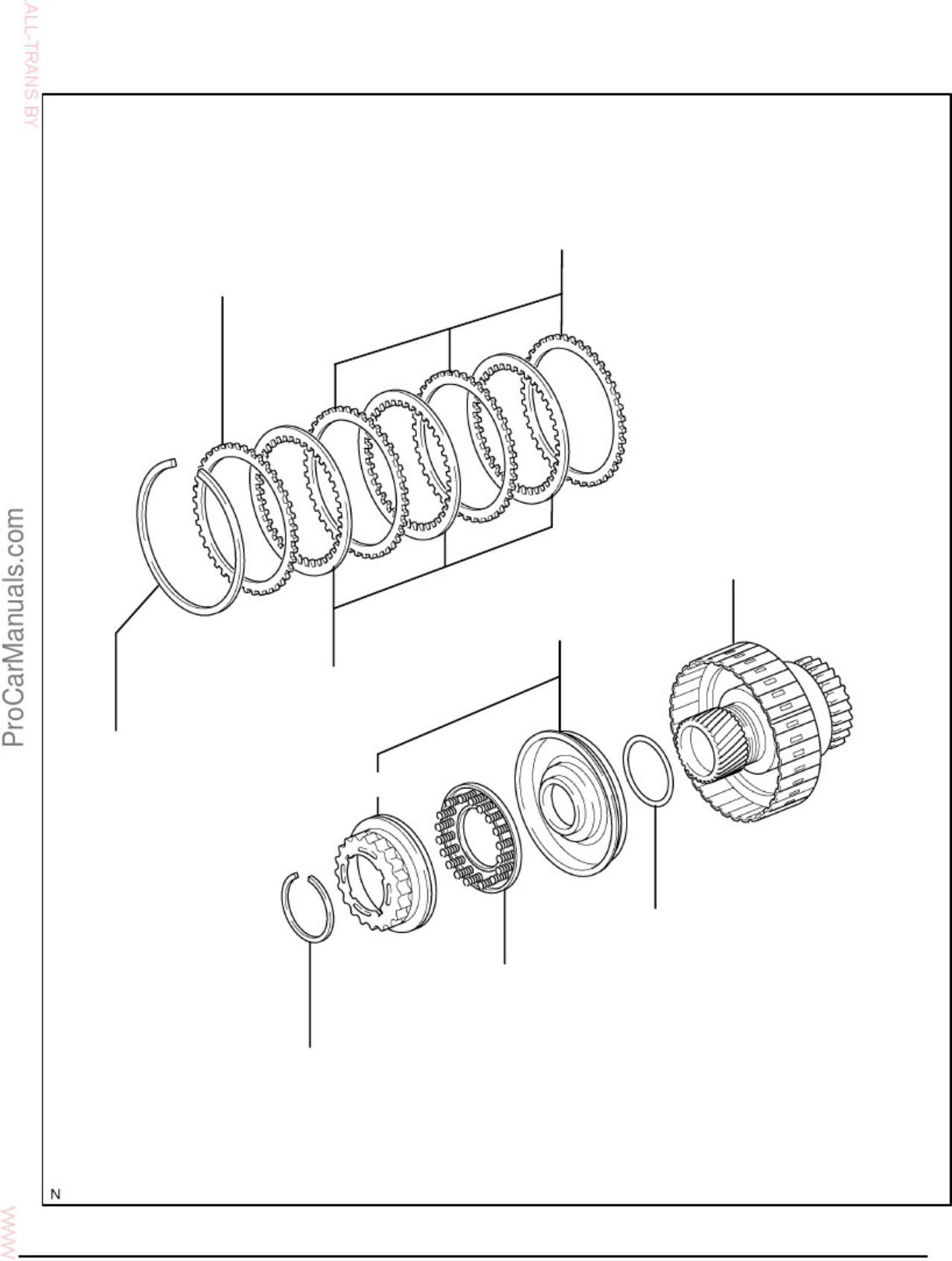 Sample 2 of Technical Document U250E Transmission Workshop Service Manual [PDF]