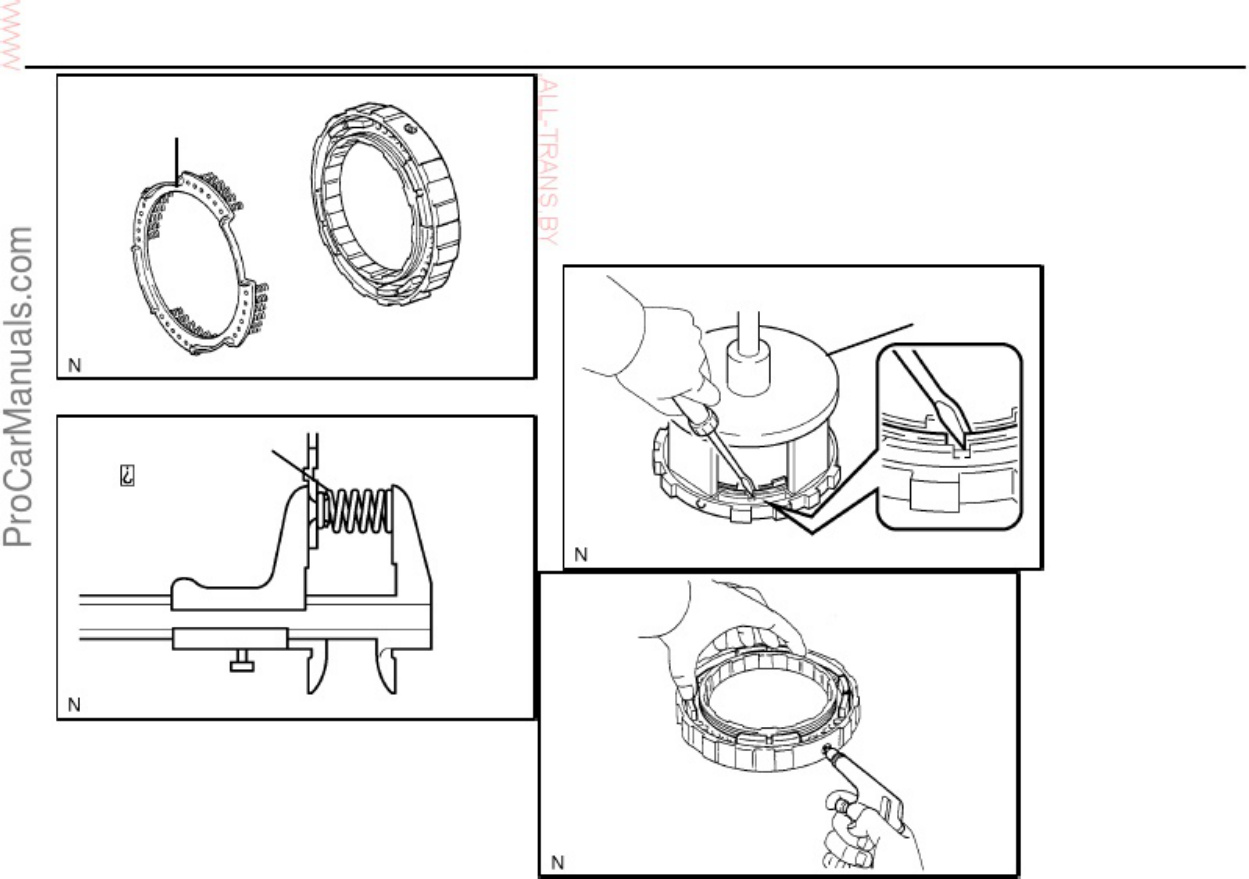Sample 6 of Technical Document U250E Transmission Workshop Service Manual [PDF]