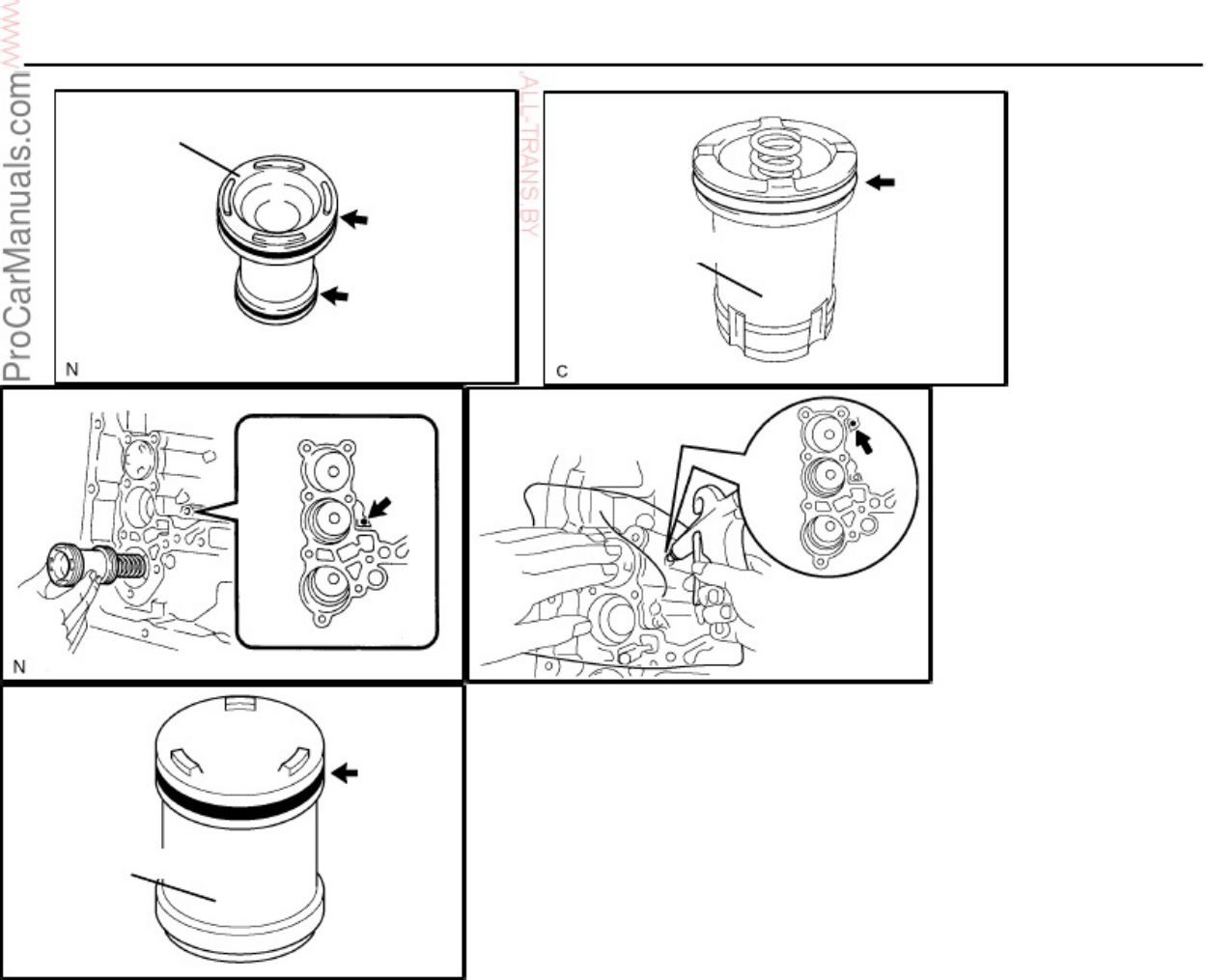 Sample 7 of Technical Document U250E Transmission Workshop Service Manual [PDF]