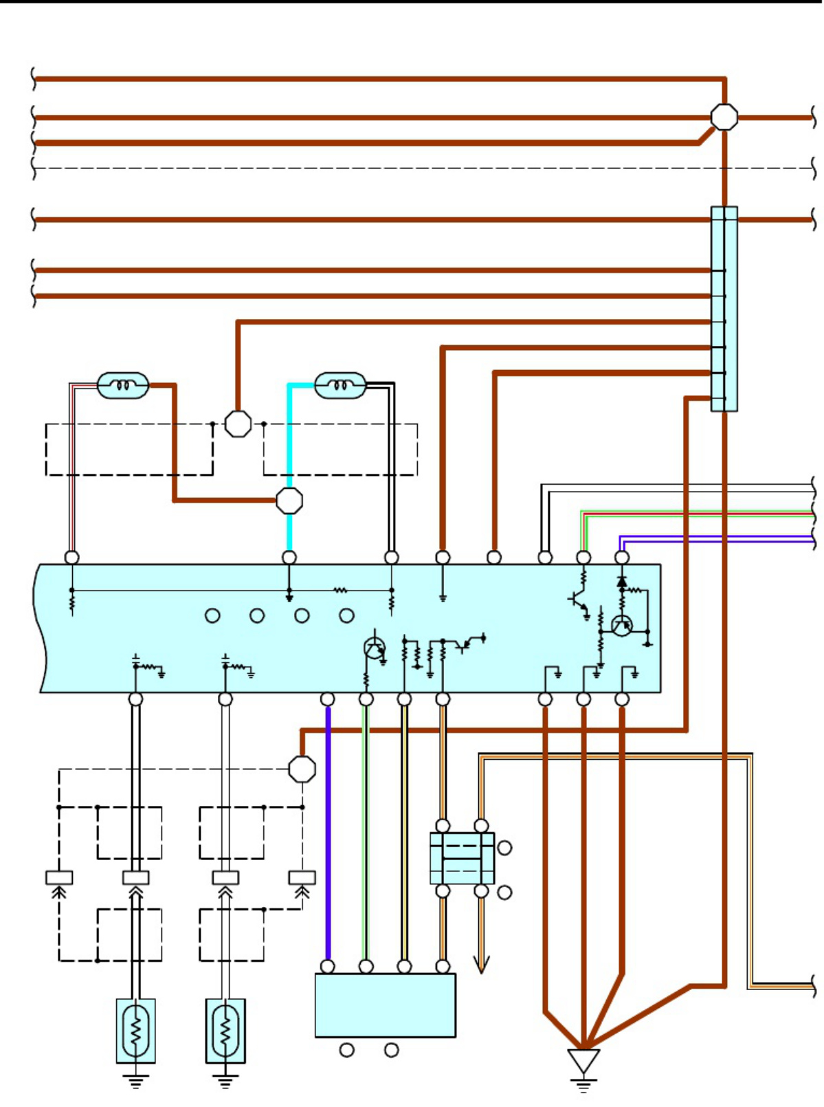 Sample 5 of Technical Document Vehicle Electrical Wiring Complete Electrical Wiring Schematic & System Diagram [PDF]