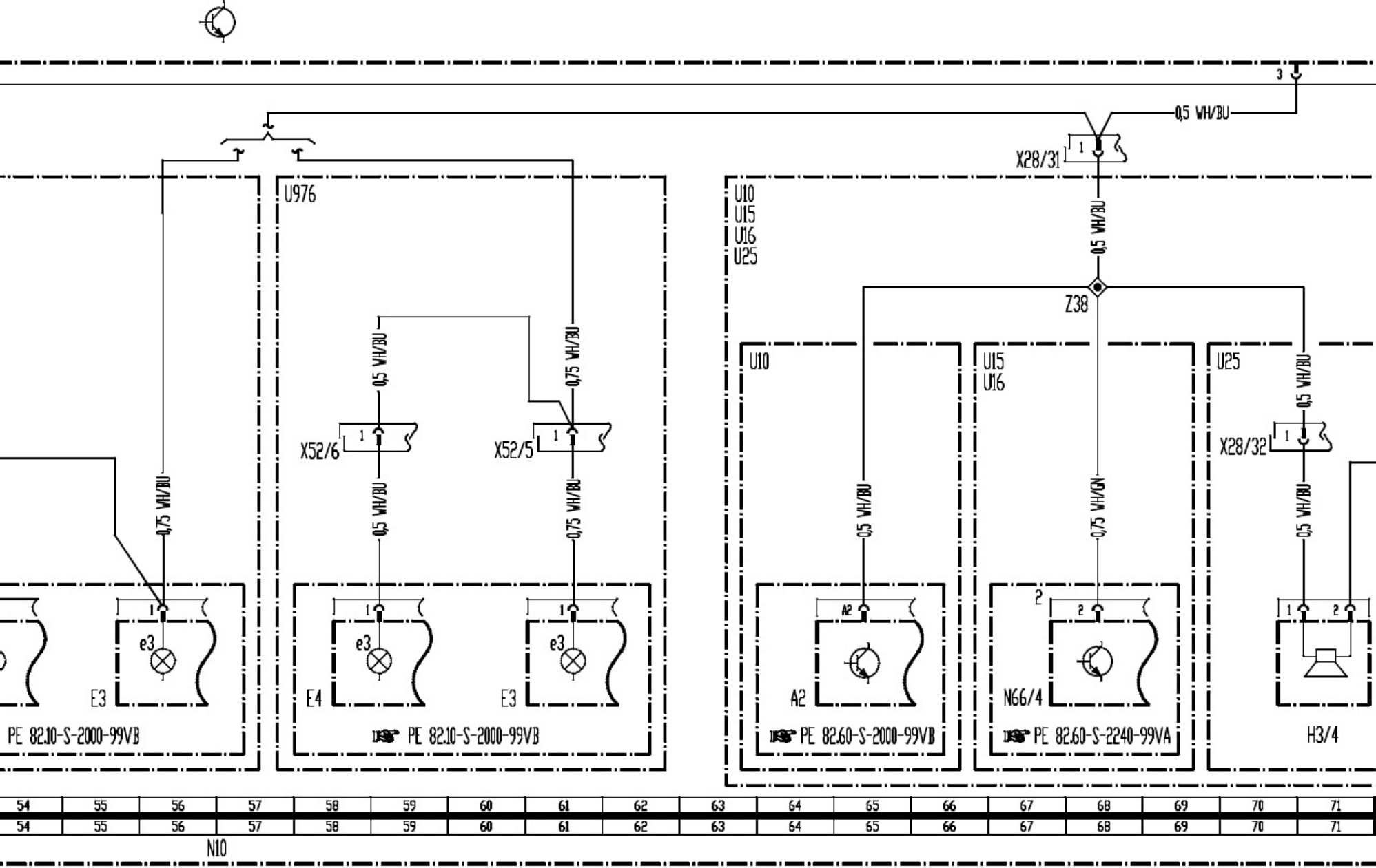 Sample 6 of Technical Document VITO VIANO Wiring Diagrams Complete Electrical Wiring Schematic & System Diagram [PDF]