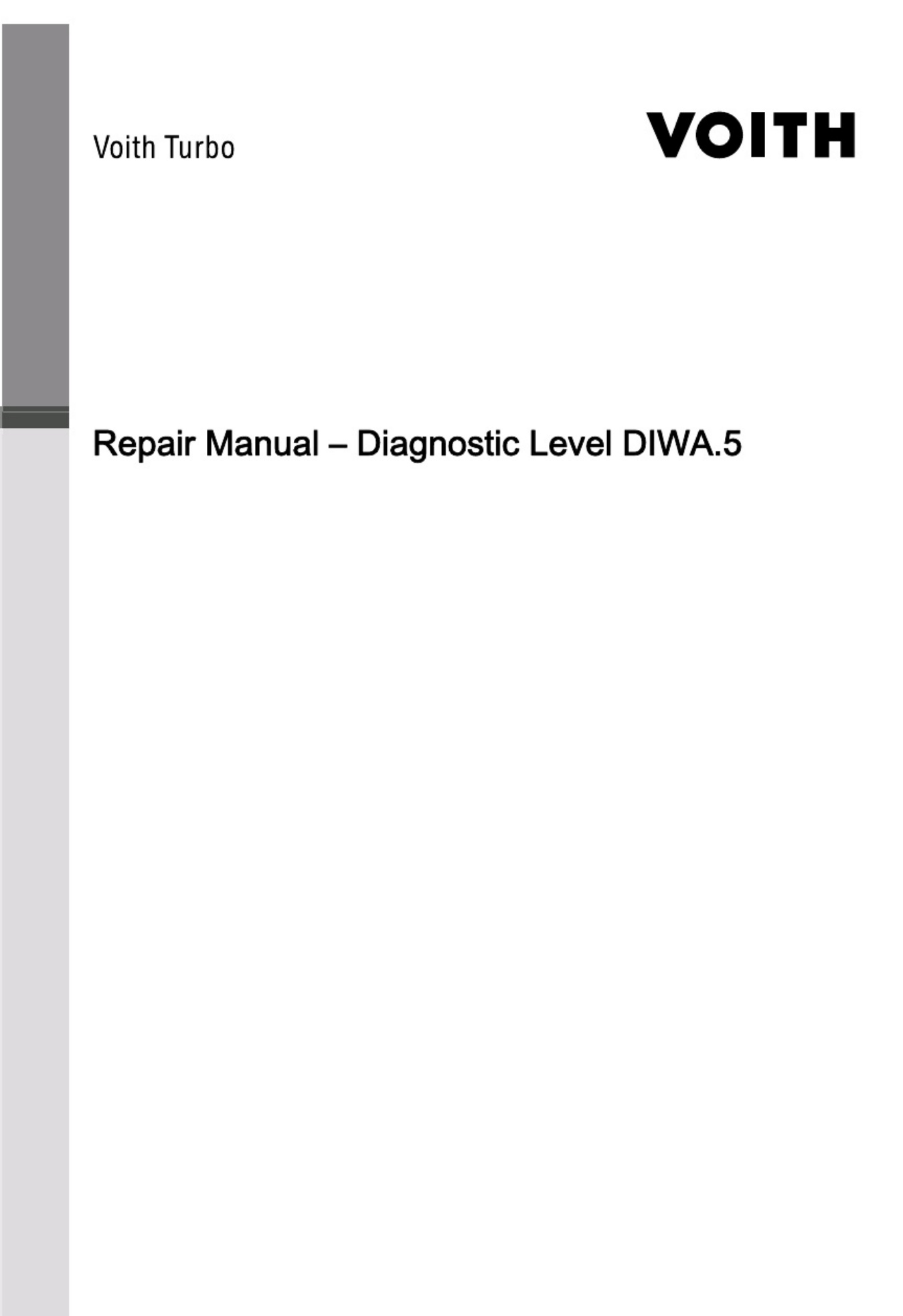 Sample 2 of Technical Document Voith DIWA 5 Workshop Service Manual [PDF]