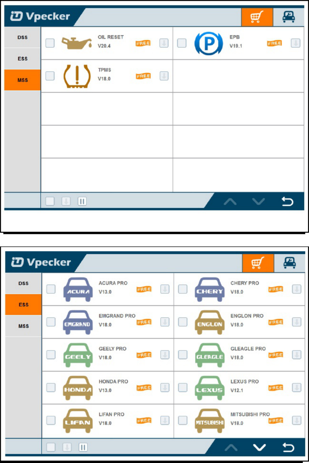 Sample 5 of Technical Document Vpecker Software User Technical Manual [PDF]