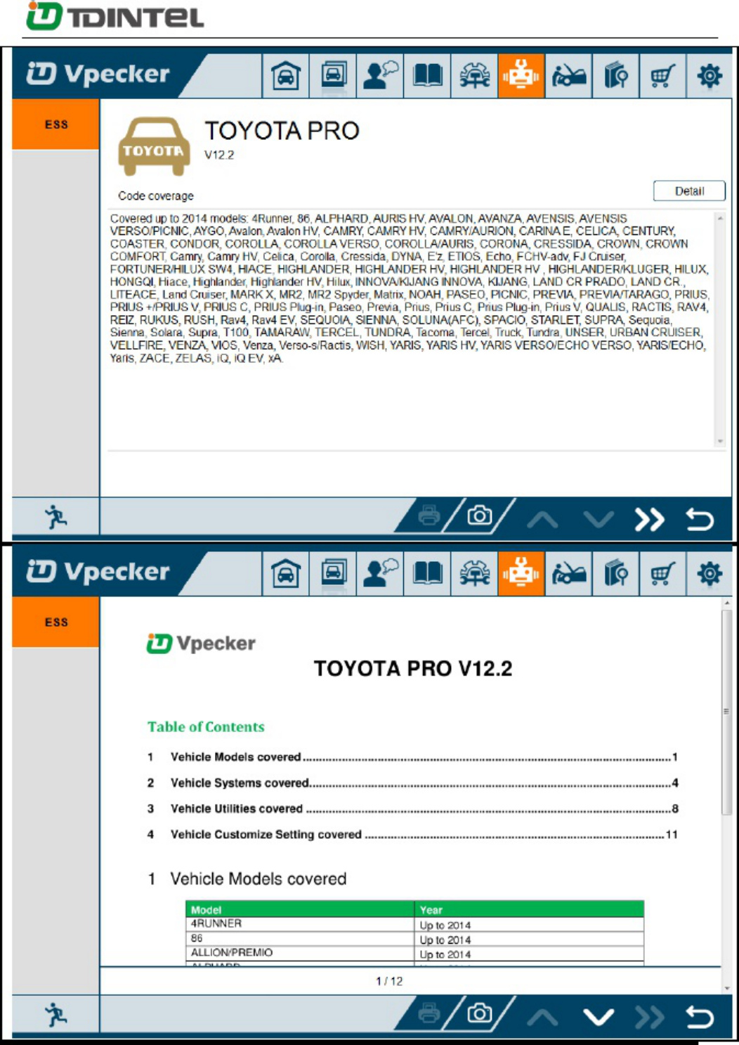 Sample 8 of Technical Document Vpecker V8 2 Technical Manual [PDF]