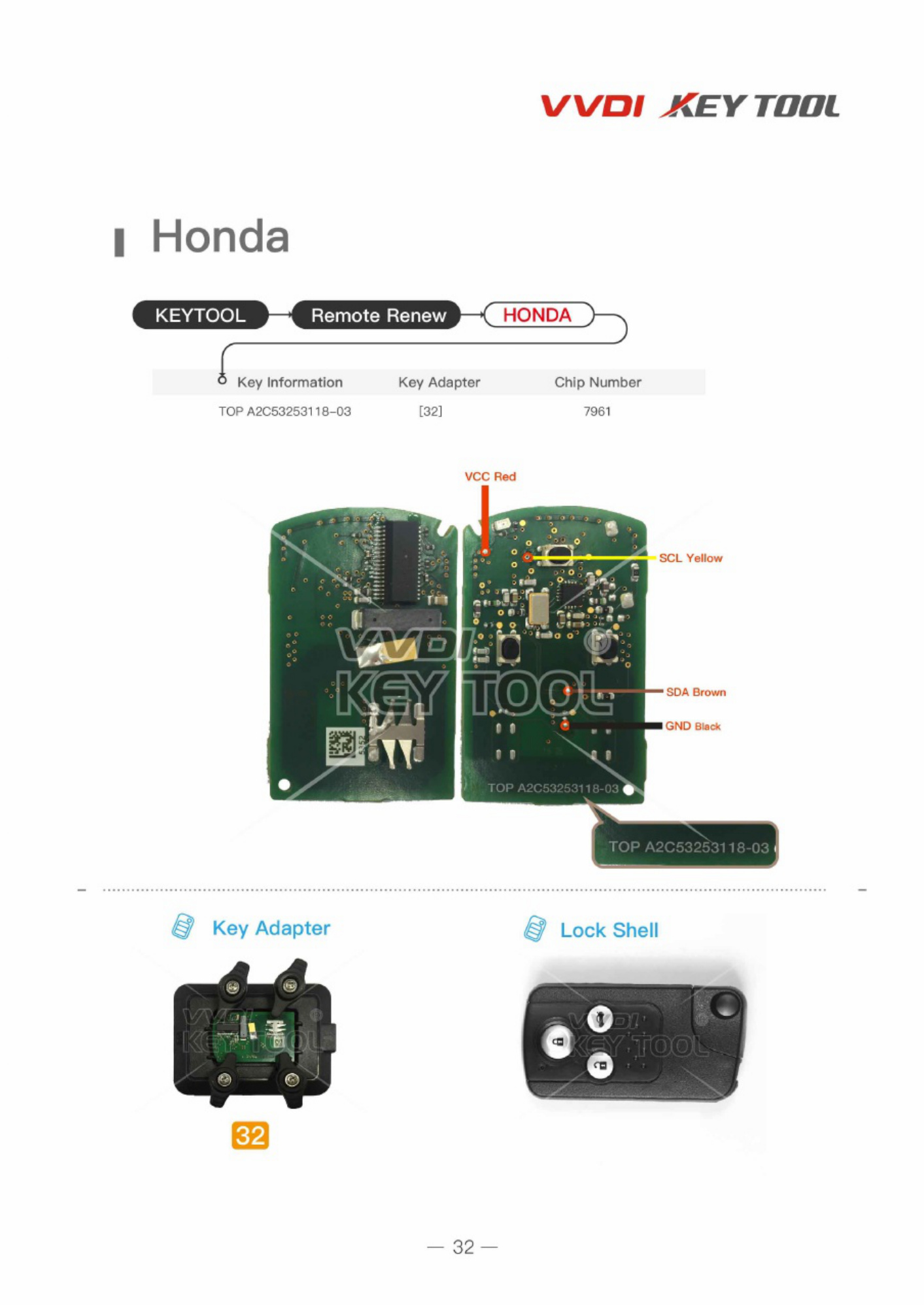 Sample 7 of Technical Document Vvdi Key Tool Remote Unlock Wiring Complete Electrical Wiring Schematic & System Diagram [PDF]