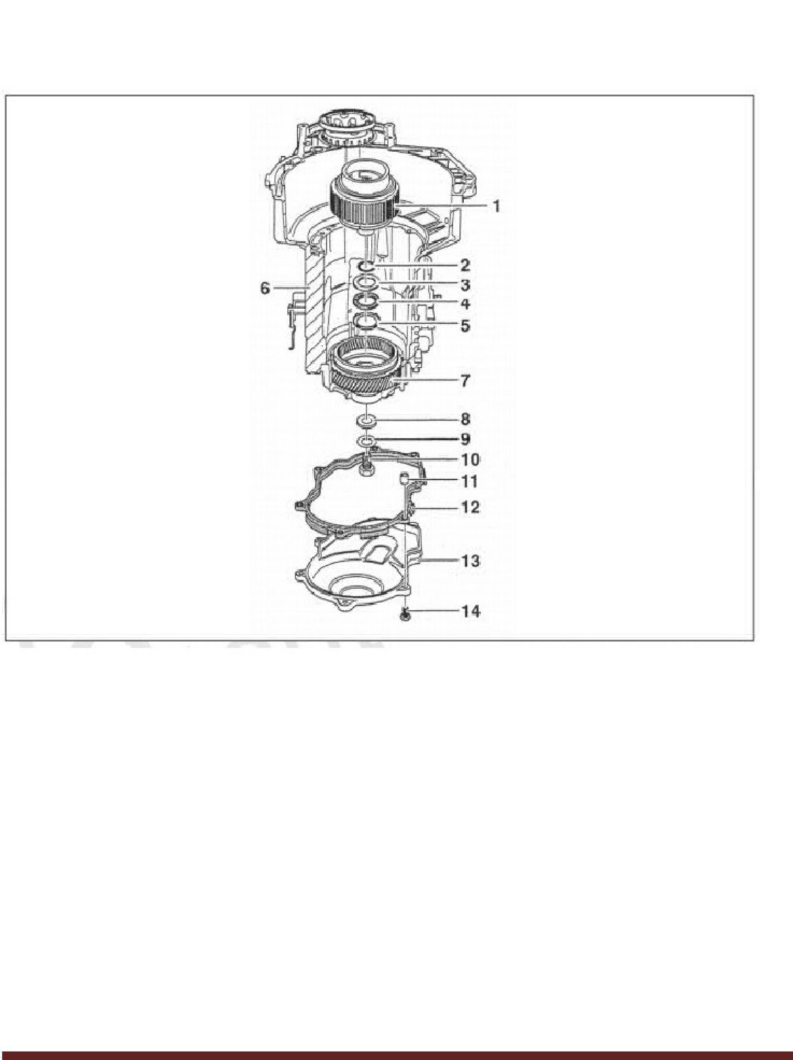 Sample 4 of Technical Document VW 01M Automatic Transmission Technical Manual [PDF]