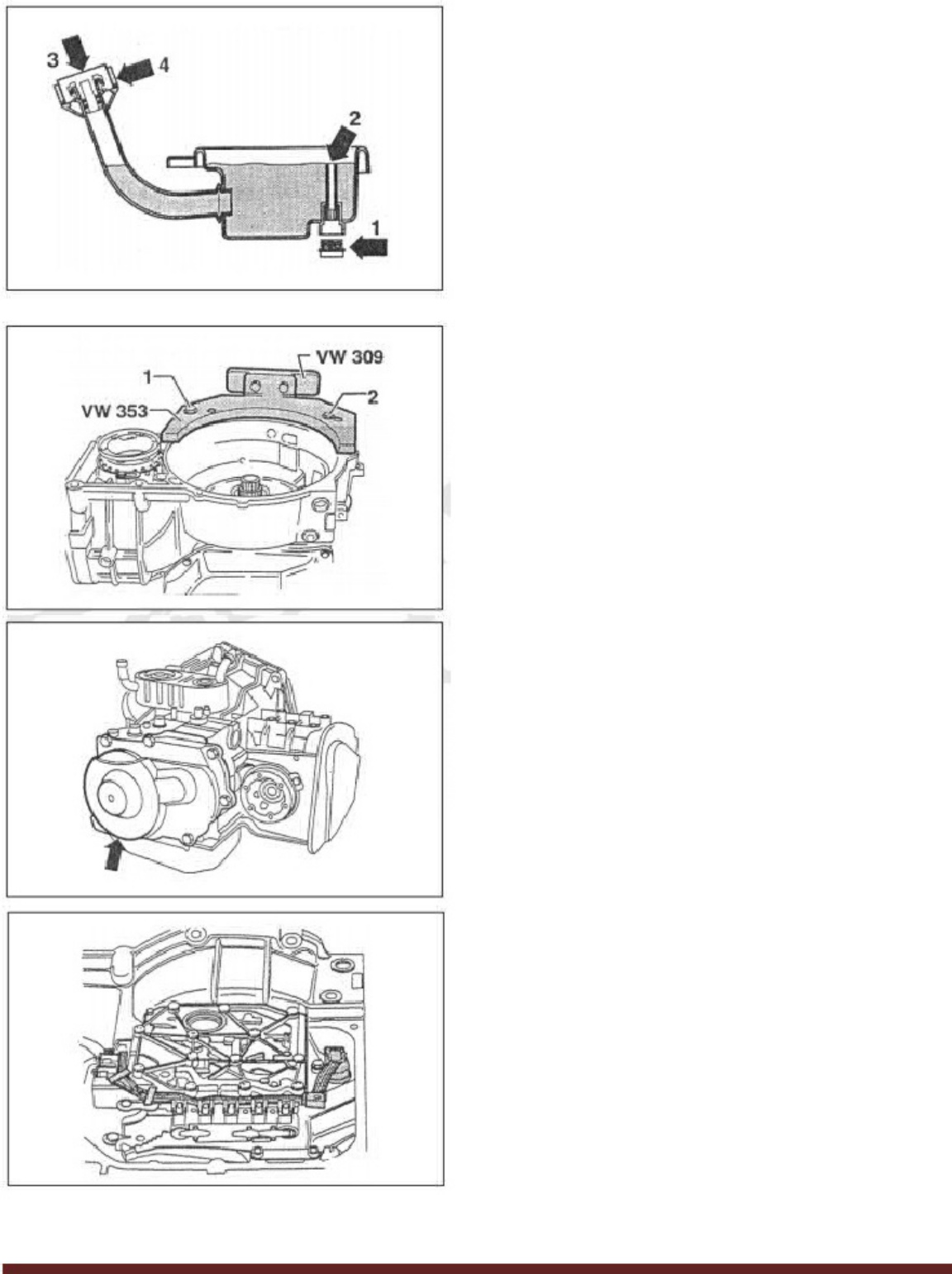 Sample 5 of Technical Document VW 01M Automatic Transmission Technical Manual [PDF]