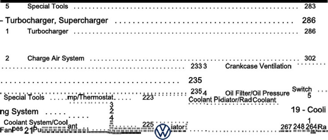 Sample 2 of Technical Document VW Engine Workshop Service Manual [PDF]