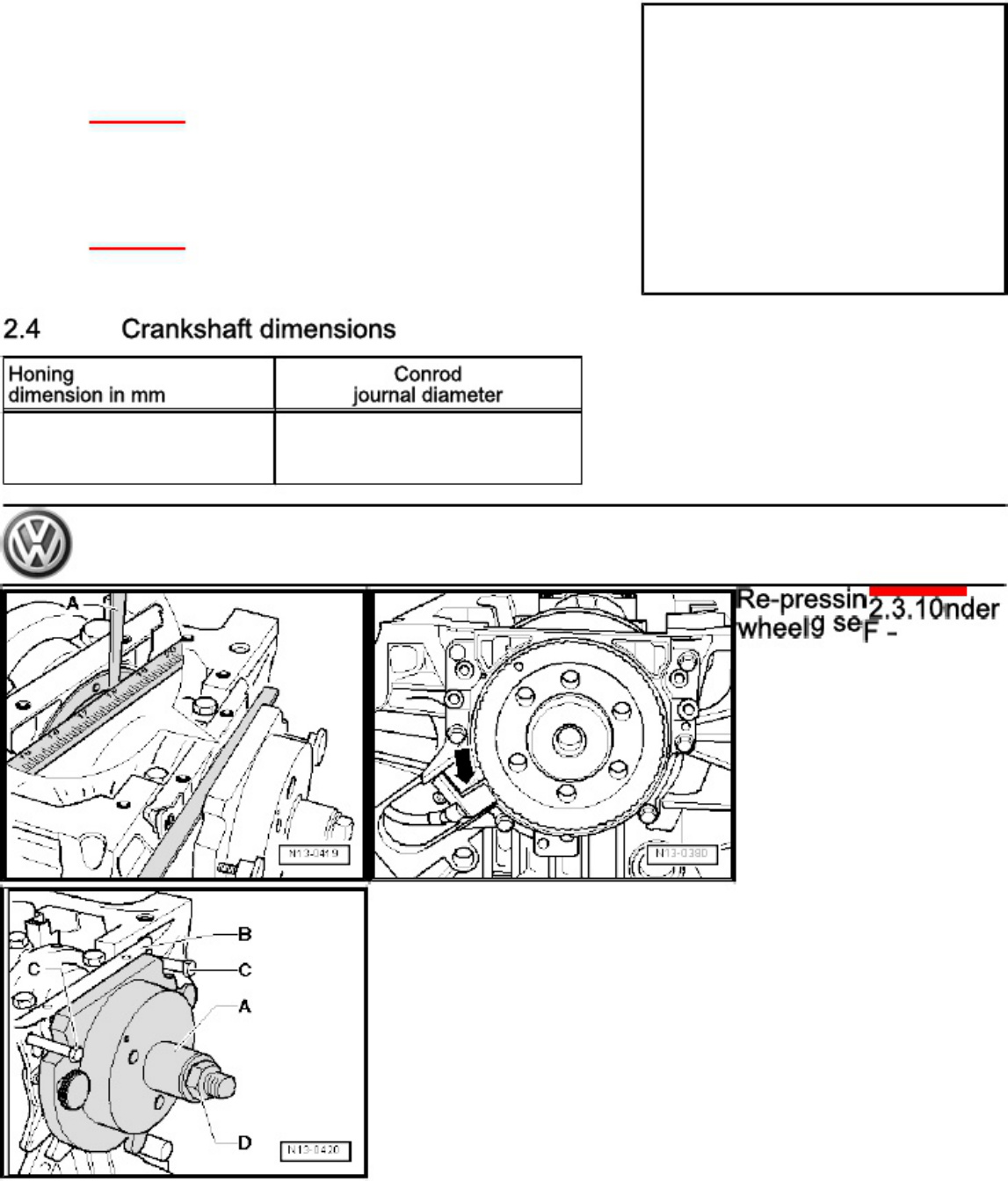 Sample 4 of Technical Document VW Heavy Duty Diesel Engine Workshop Service Manual [PDF]