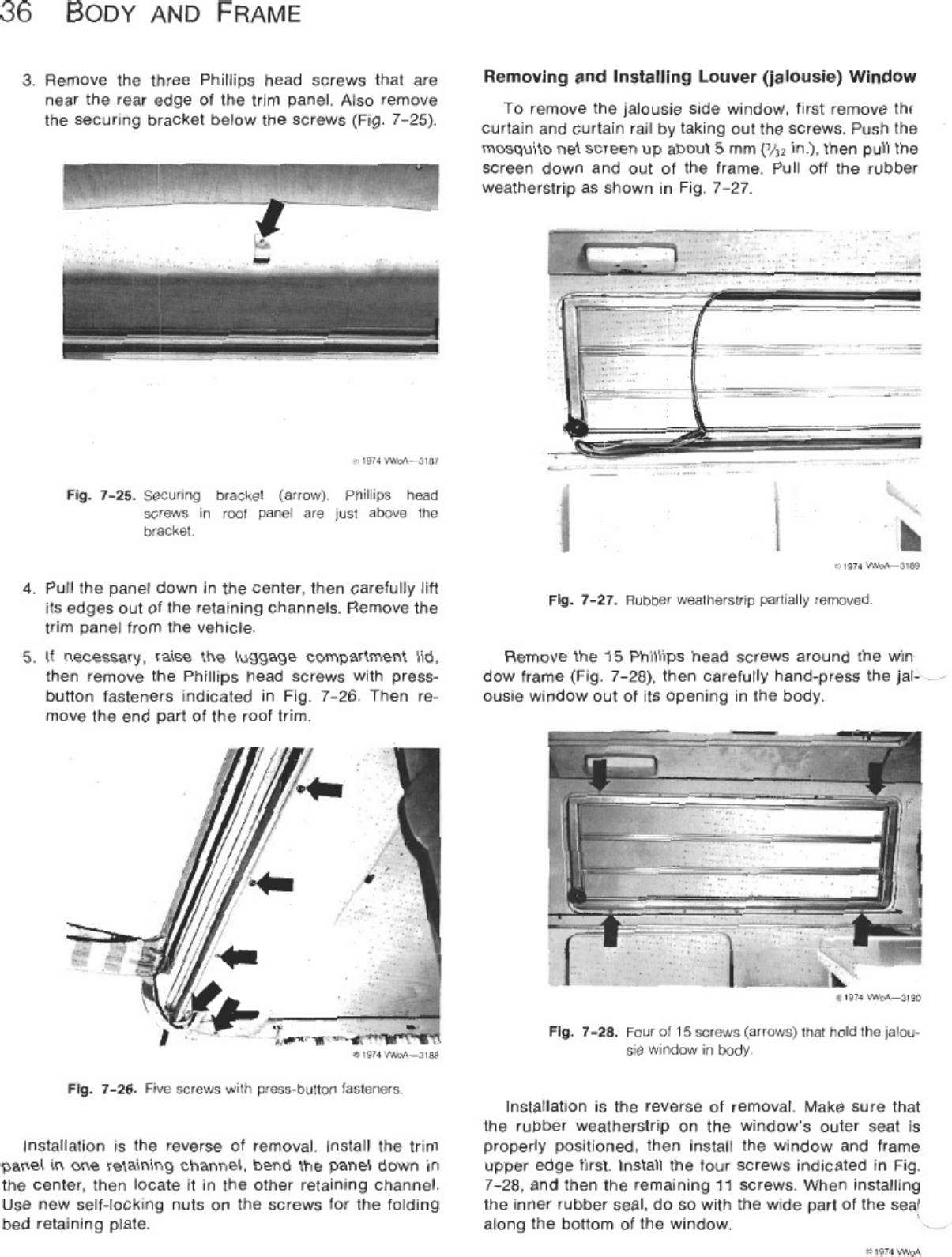 Sample 3 of Technical Document VW T2 Bentley Technical Manual [PDF]