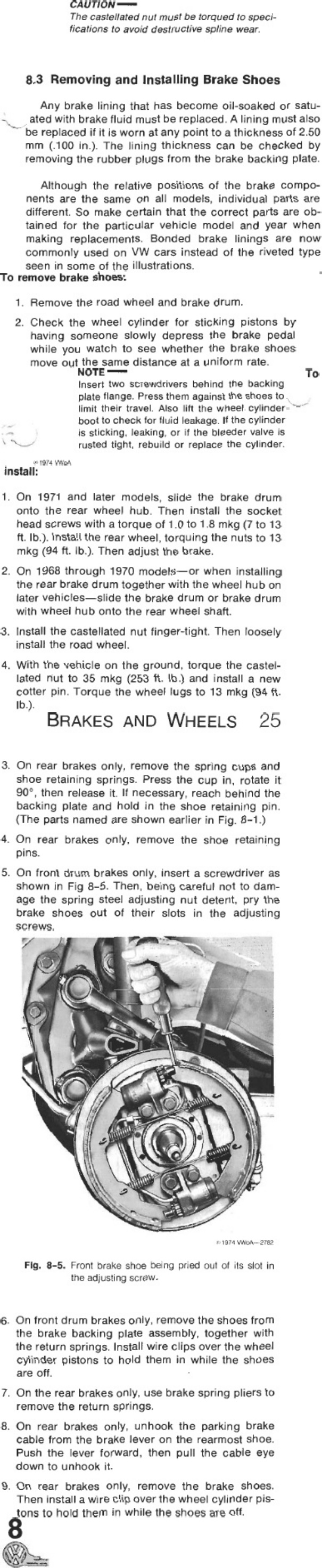 Sample 7 of Technical Document VW T2 Bentley Technical Manual [PDF]