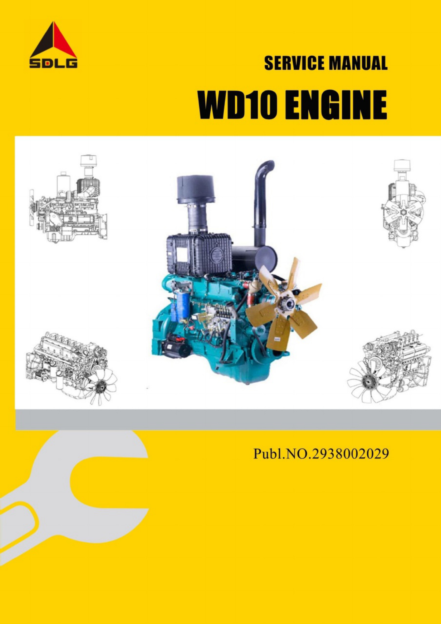 Technical Document WD10 Diesel Engine Workshop Service Manual [PDF] cover