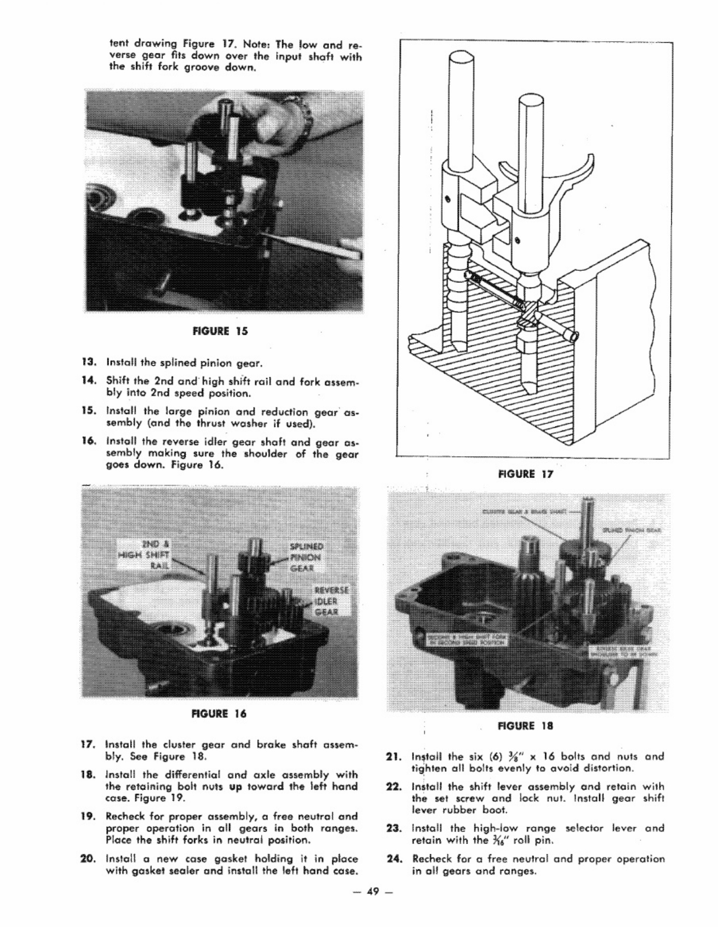 Sample 8 of Technical Document Wheel Horse Transmission Workshop Service Manual [PDF]