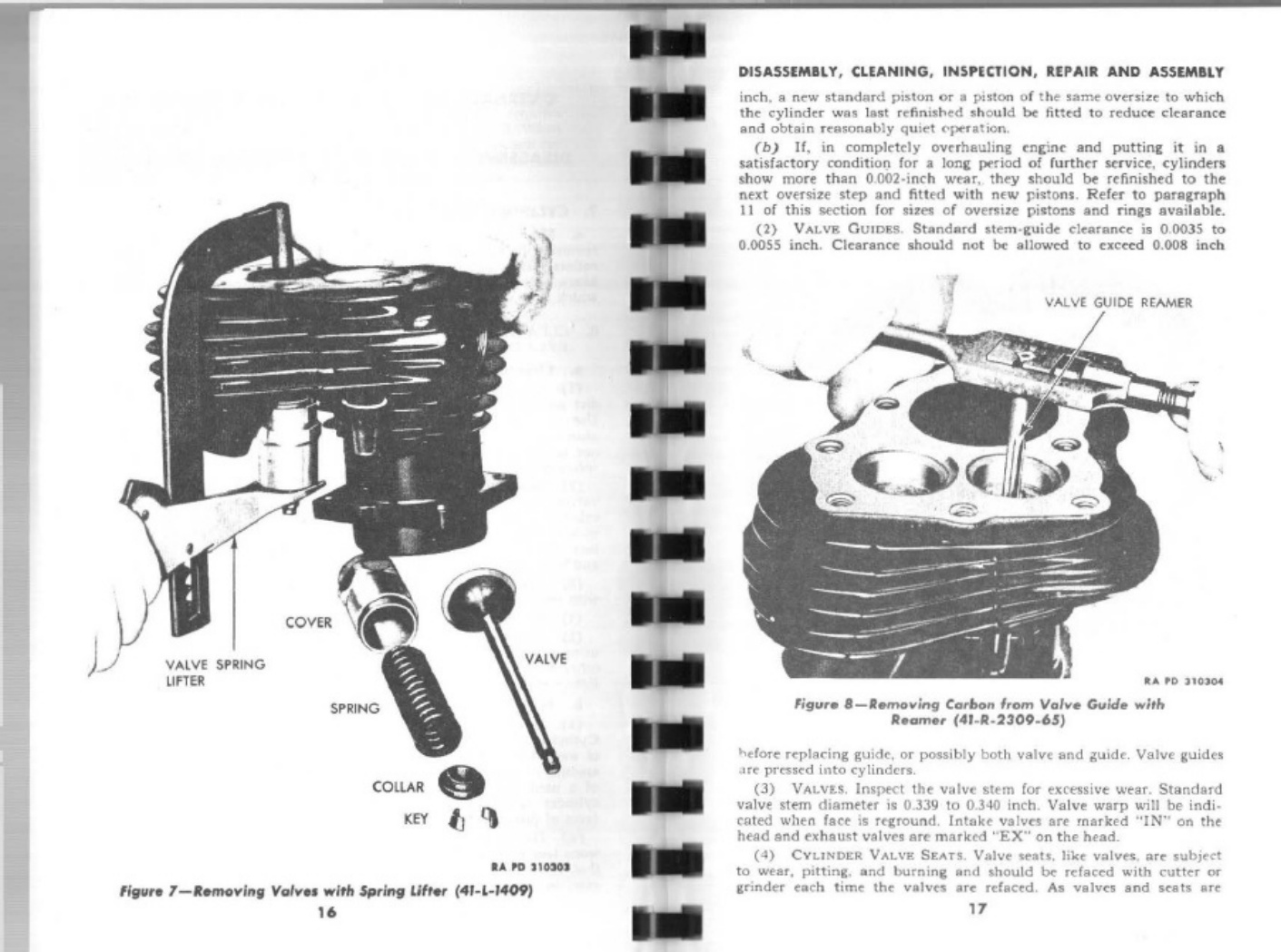 Sample 3 of Harley-Davidson 45 Engine Overhaul Technical Manual [PDF]