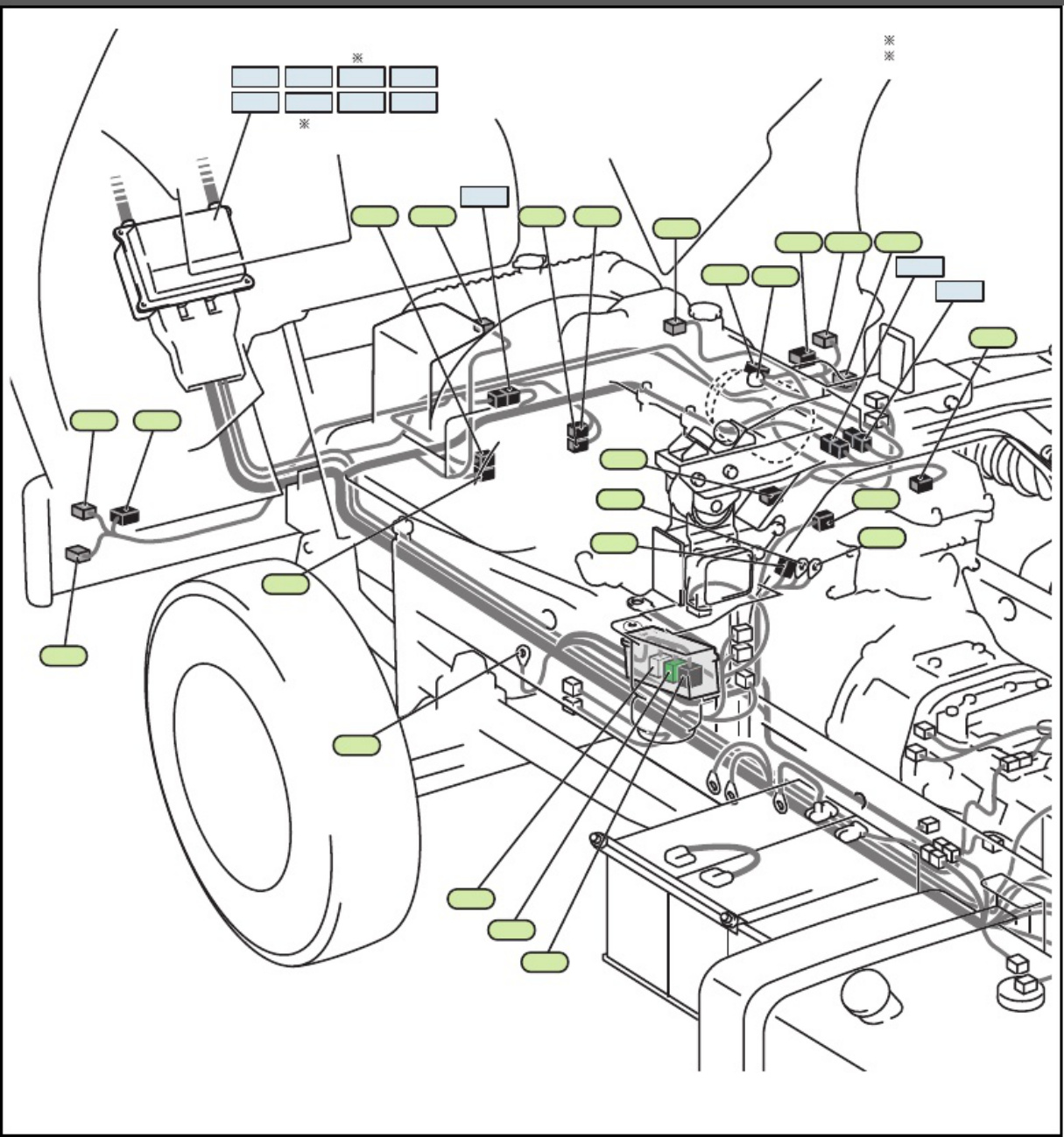 Sample 7 of Hino Motors 500 Wiring Diagram Complete Electrical Wiring Schematic & System Diagram [PDF]