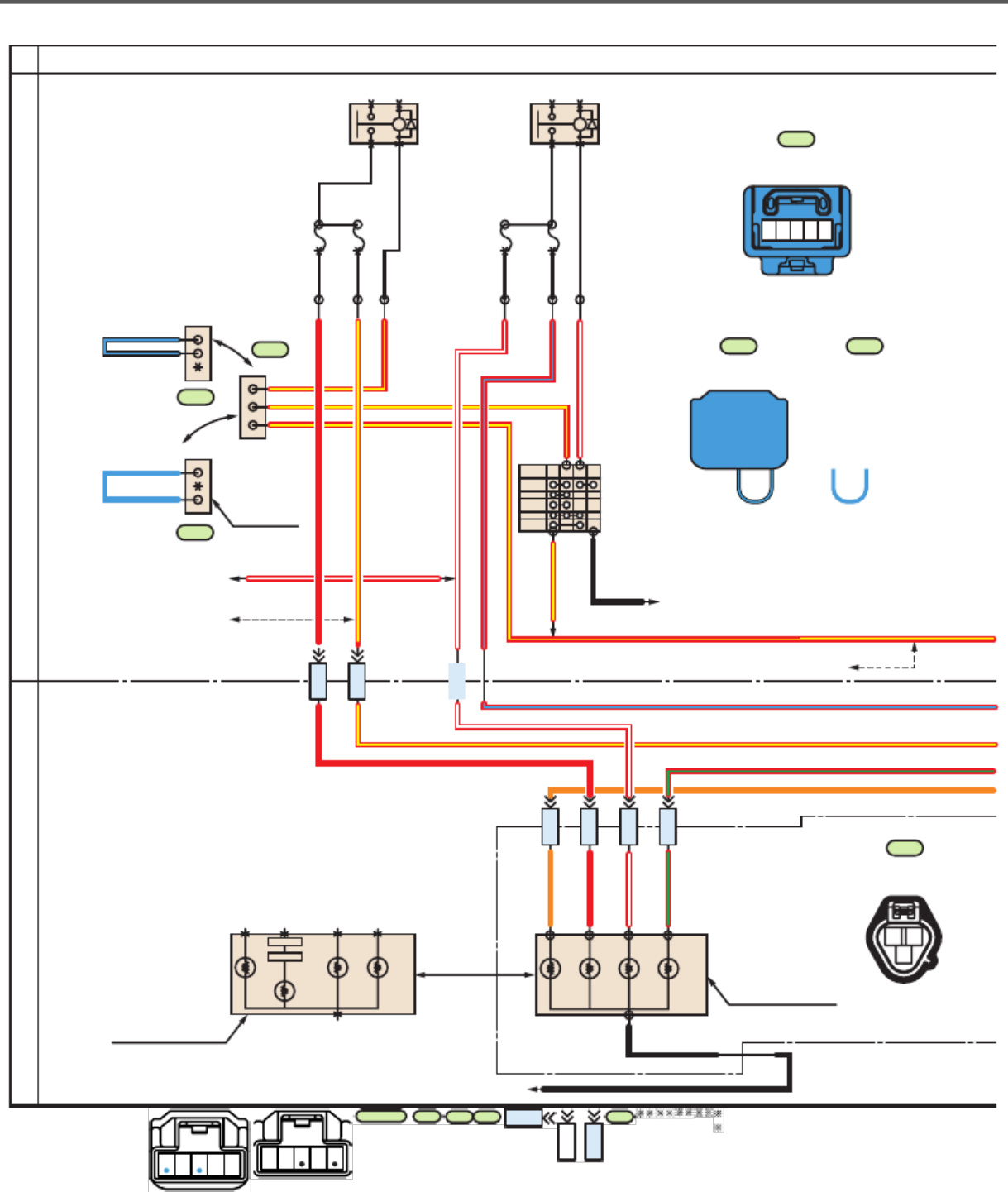 Sample 3 of Hino Motors 700 Series Electrical Complete Electrical Wiring Schematic & System Diagram [PDF]