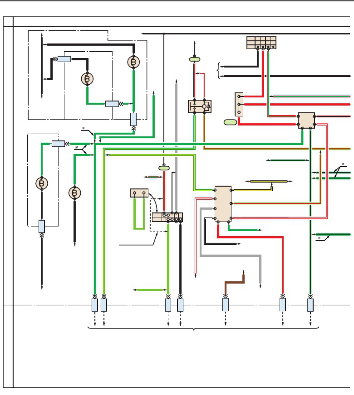 Sample 4 of Hino Motors 700 Series Electrical Complete Electrical Wiring Schematic & System Diagram [PDF]