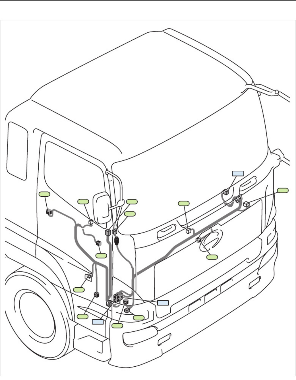 Sample 6 of Hino Motors 700 Series Electrical Complete Electrical Wiring Schematic & System Diagram [PDF]