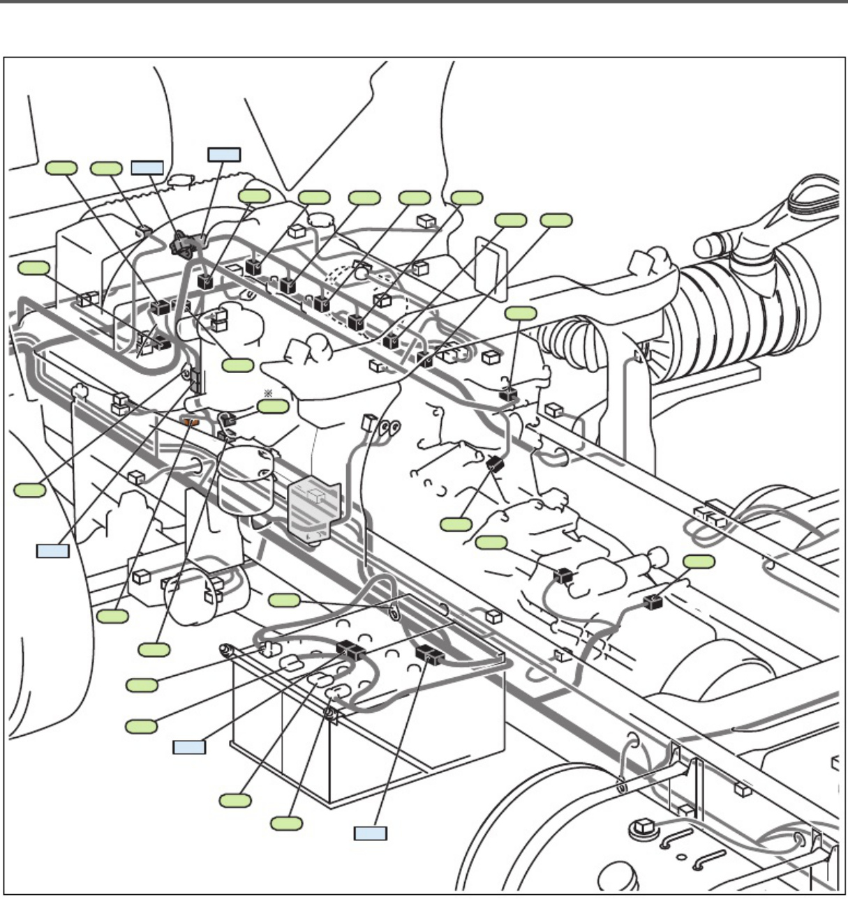Sample 7 of Hino Motors Truck Wiring Diagram Complete Electrical Wiring Schematic & System Diagram [PDF]