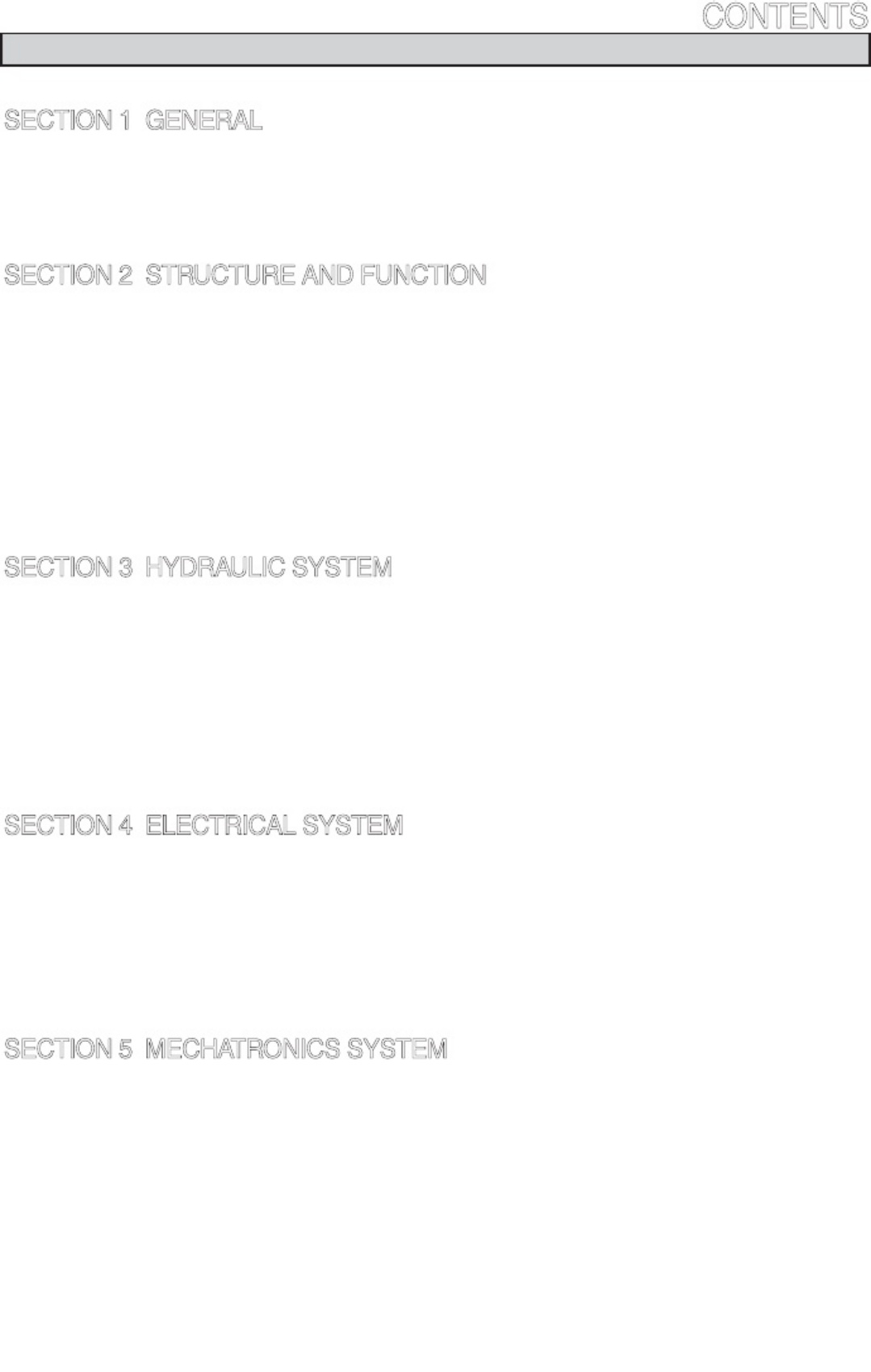 Hyundai CE Hyundai HX300L Excavator Technical Manual [PDF] cover