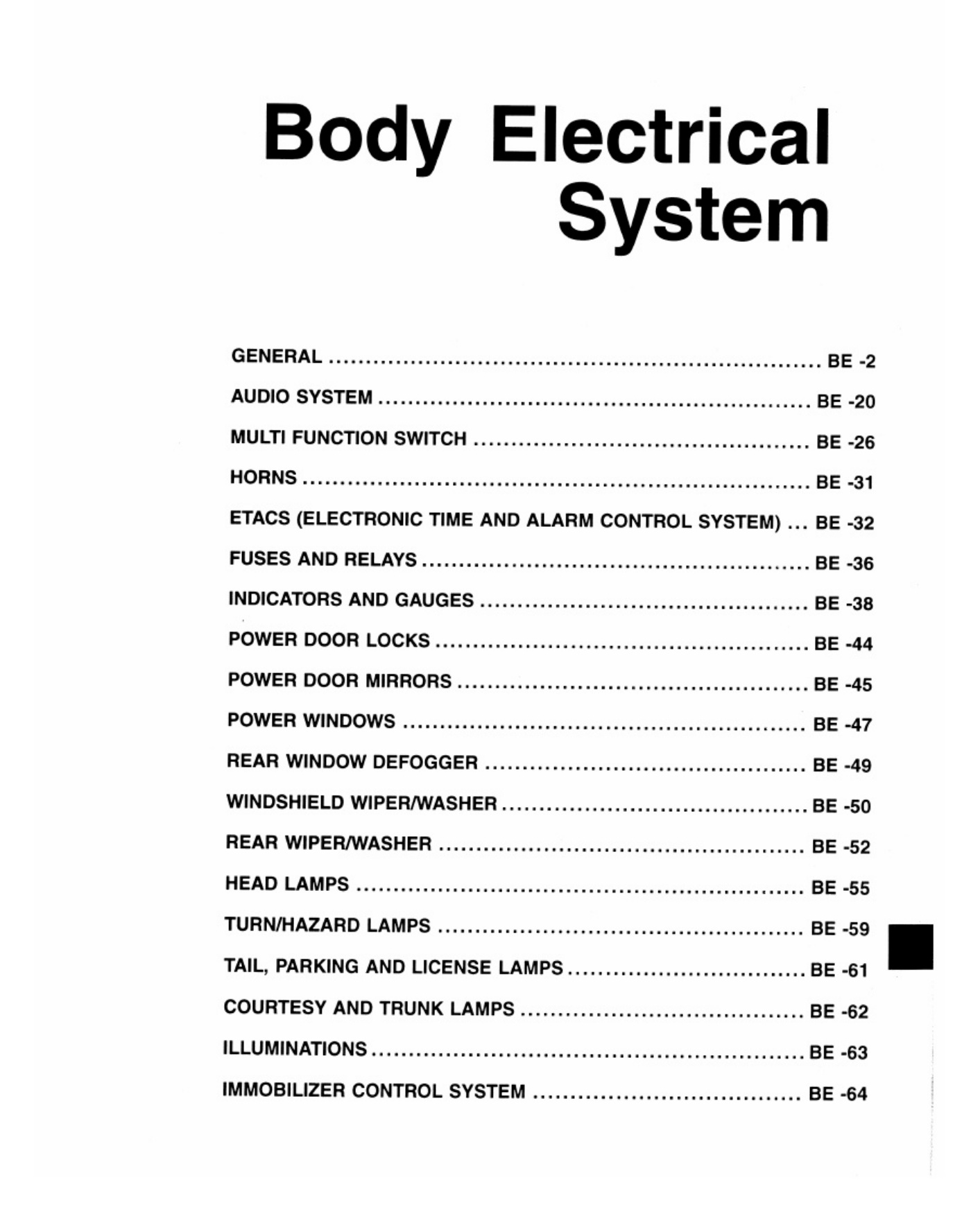 Sample 2 of Hyundai CE Hyundai Wiring Diagram 1 Complete Electrical Wiring Schematic & System Diagram [PDF]