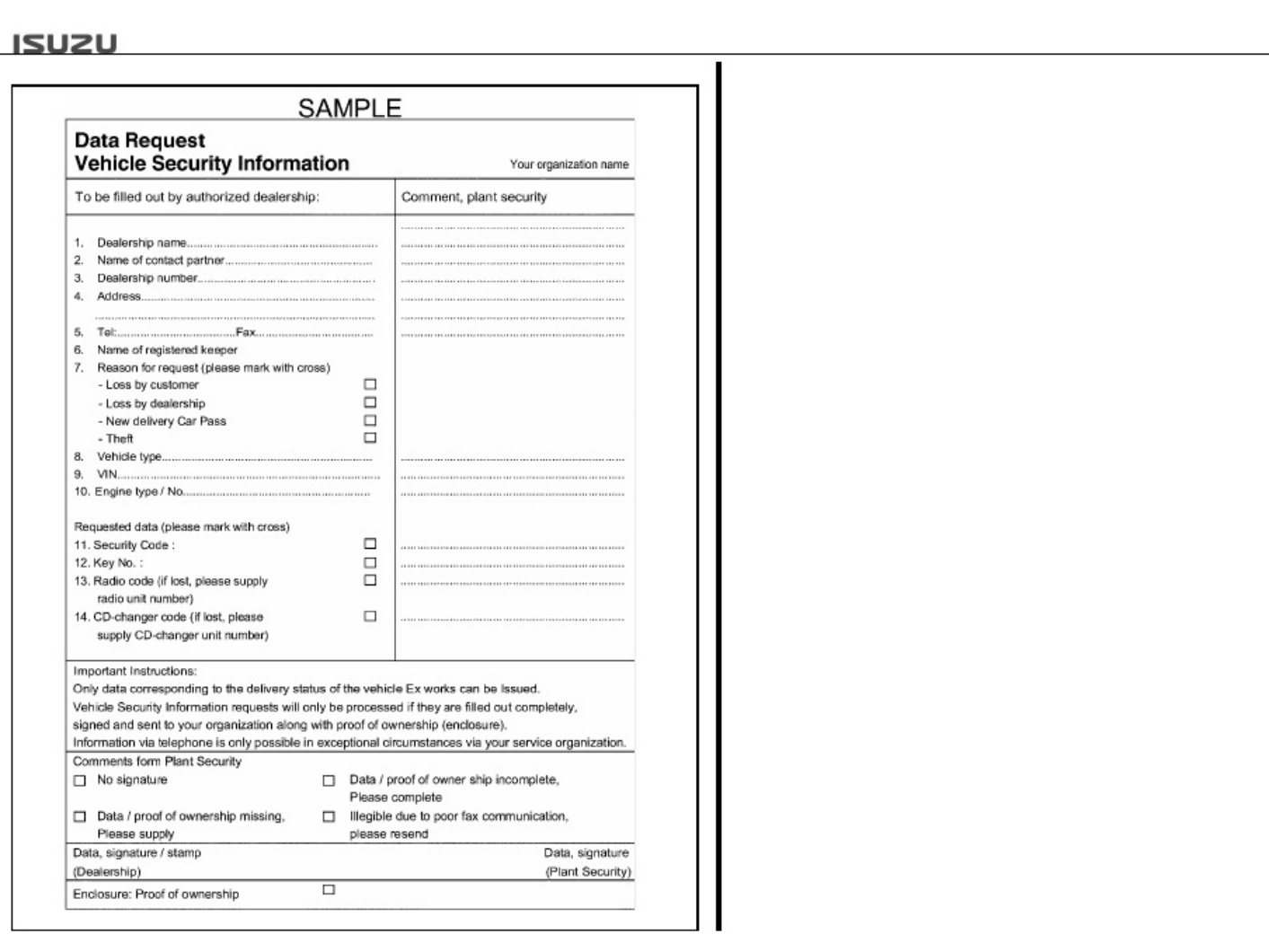Sample 7 of Isuzu 07TF Immobilizer Training Ver1 Technical Manual [PDF]