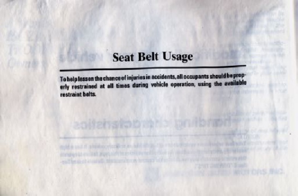 Sample 2 of Isuzu 1989 Isuzu Trooper Complete Technical Manual [PDF]